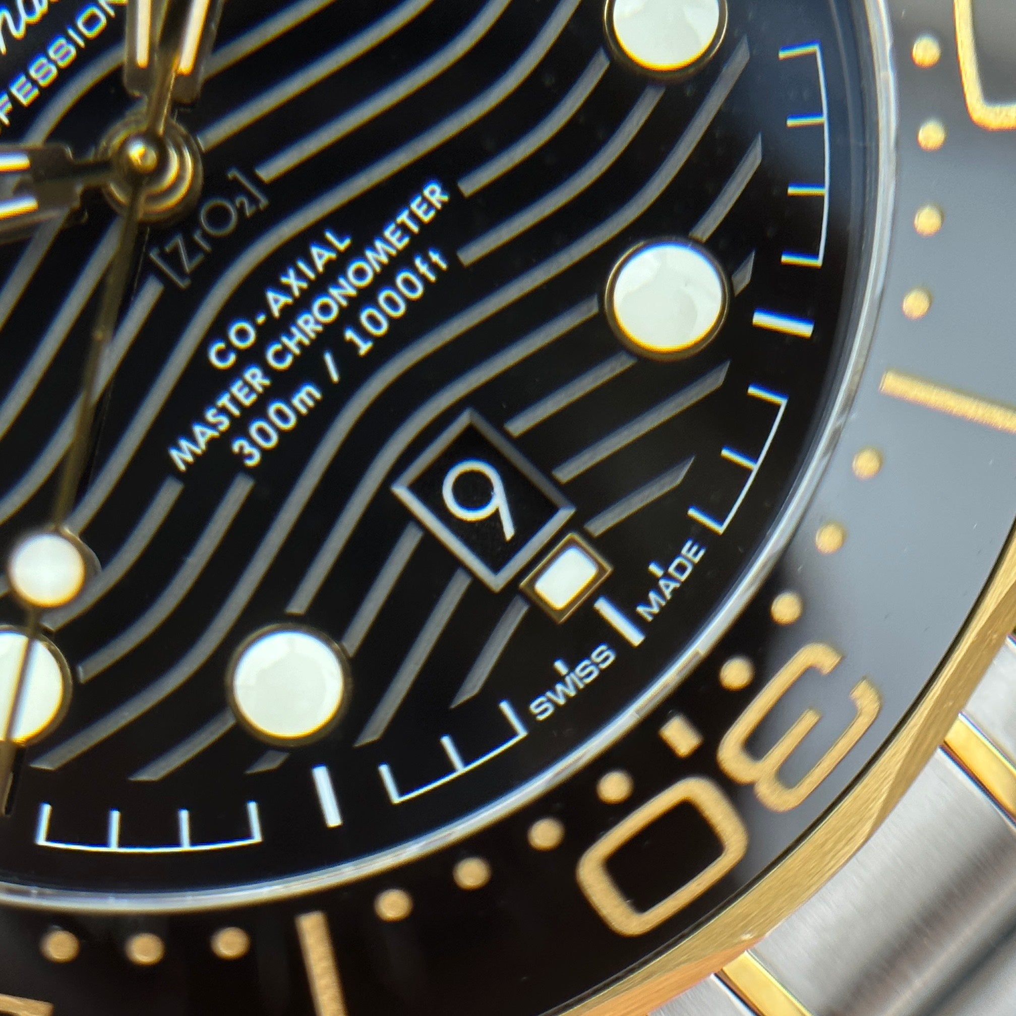 Omega Seamaster Diver 300M Schwarz Gelb 42mm