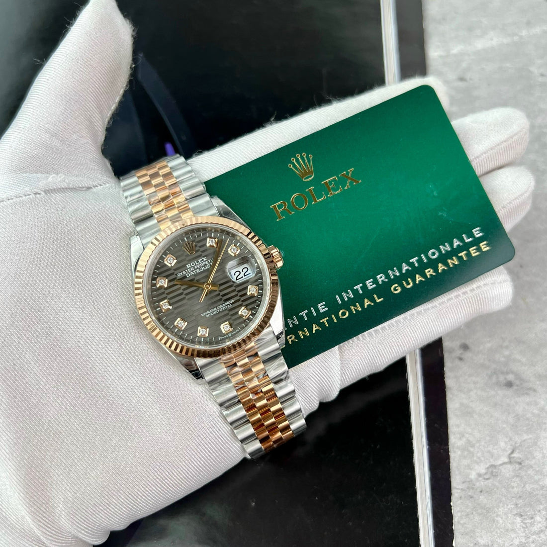 Rolex DateJust 126231 Fluted Dial 36mm