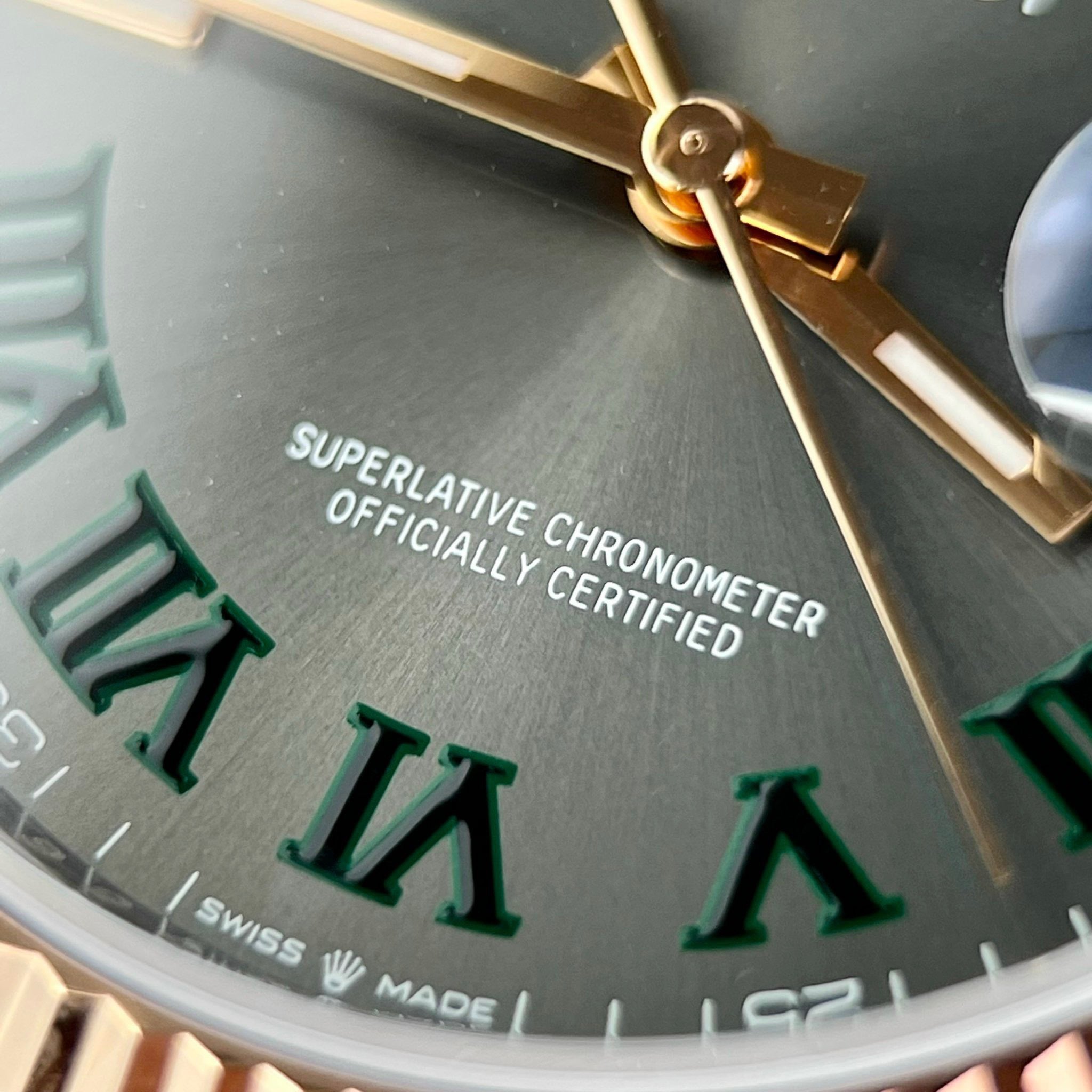 Rolex DateJust 126231 Wimbledon Cadran 36 mm