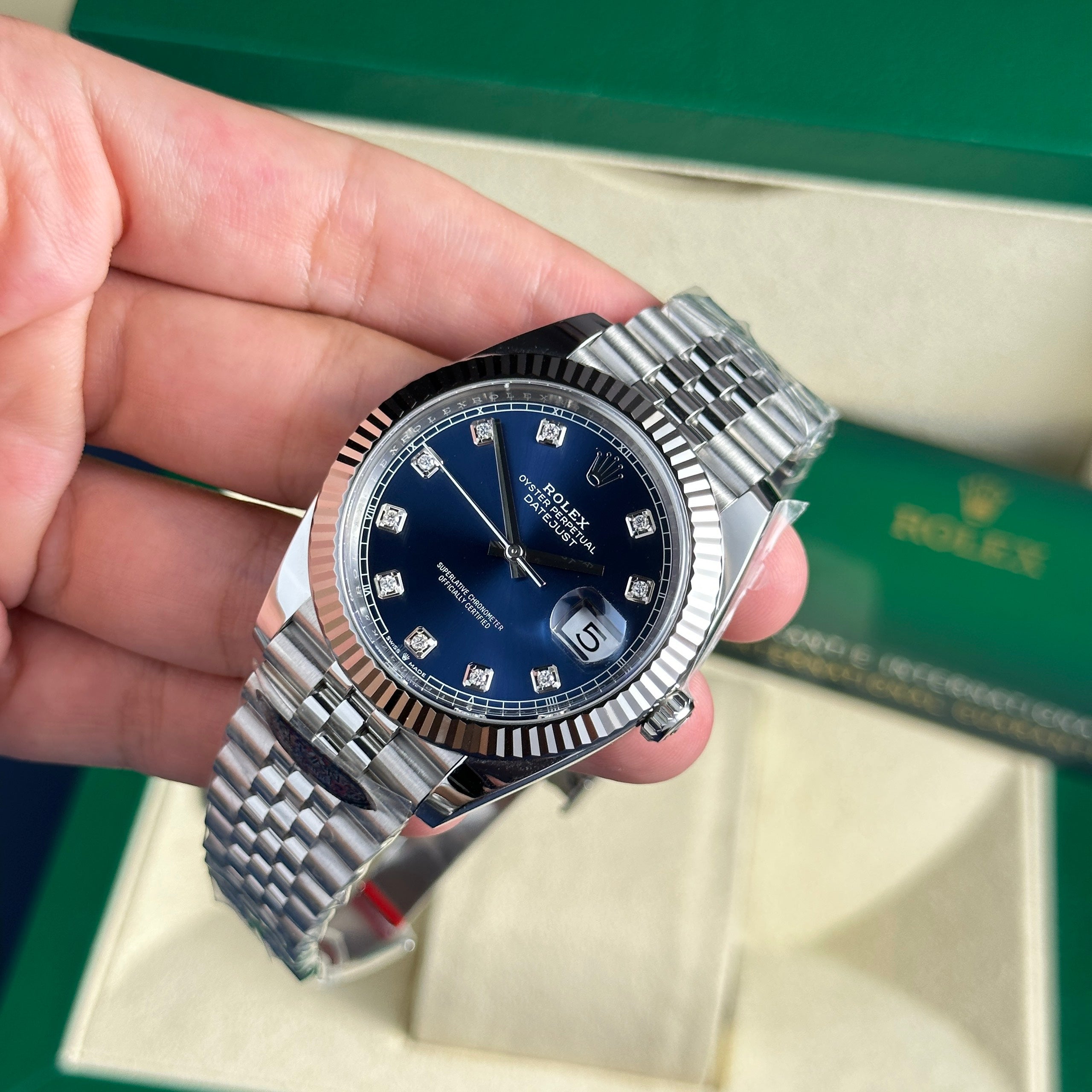 Rolex DateJust 126334 Cadran Blue 41mm