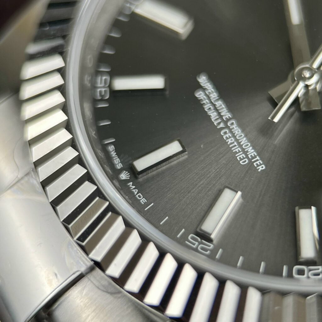 Rolex DateJust 126334 Cadran Gris Bracelet Oyster 41mm