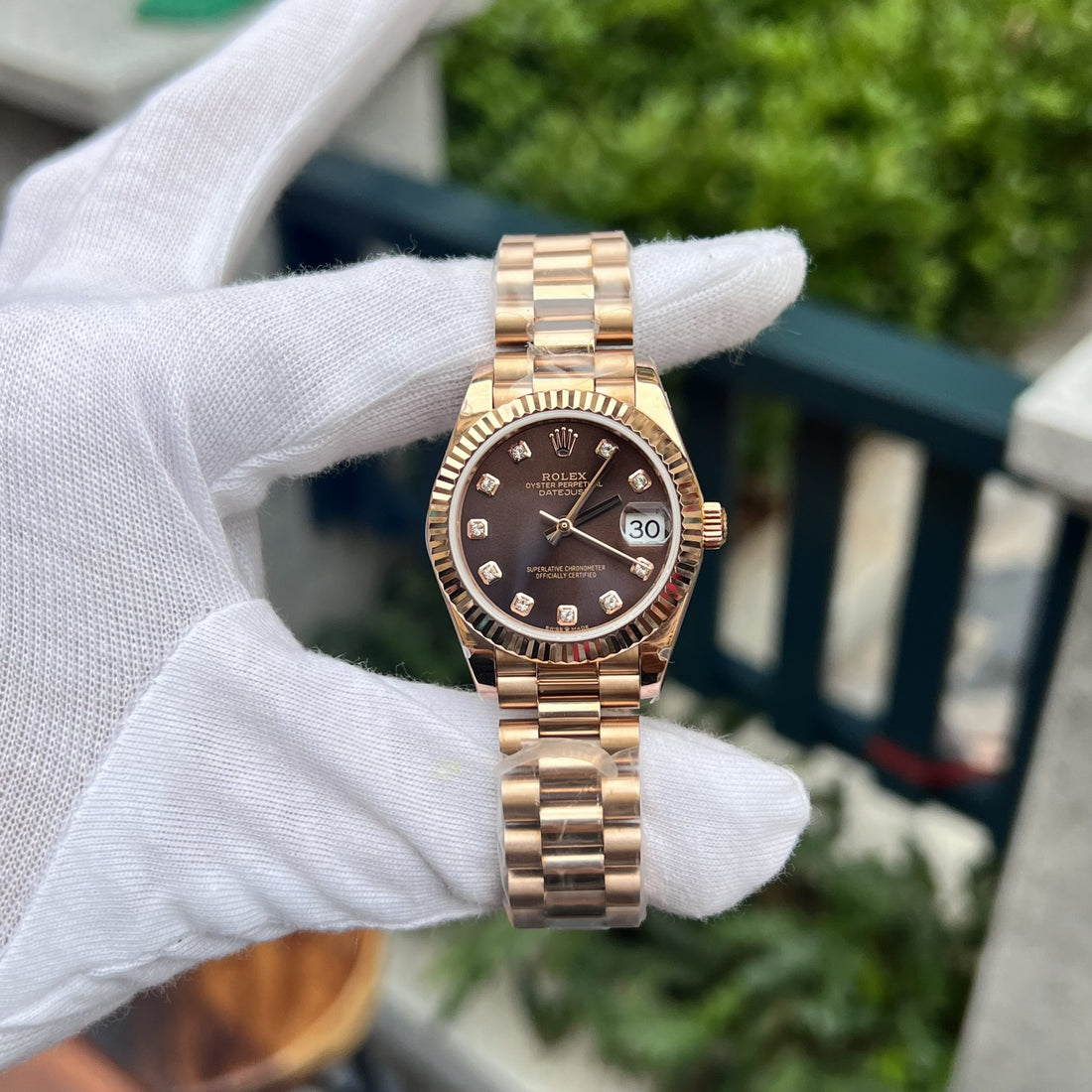 Rolex DateJust 278275 Cadran Chocolat Femme 31 mm