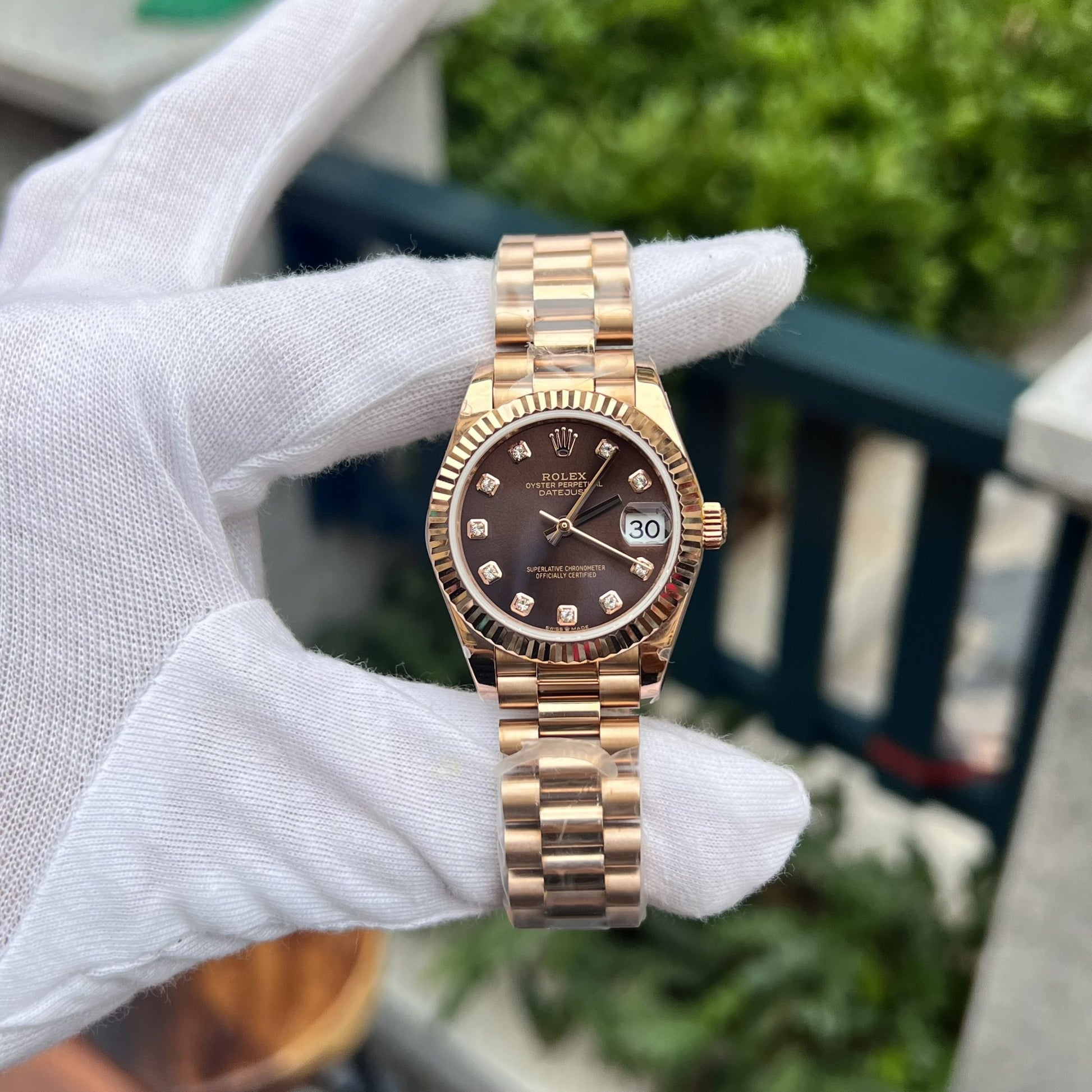 Rolex DateJust 278275 Cadran Chocolat Femme 31 mm