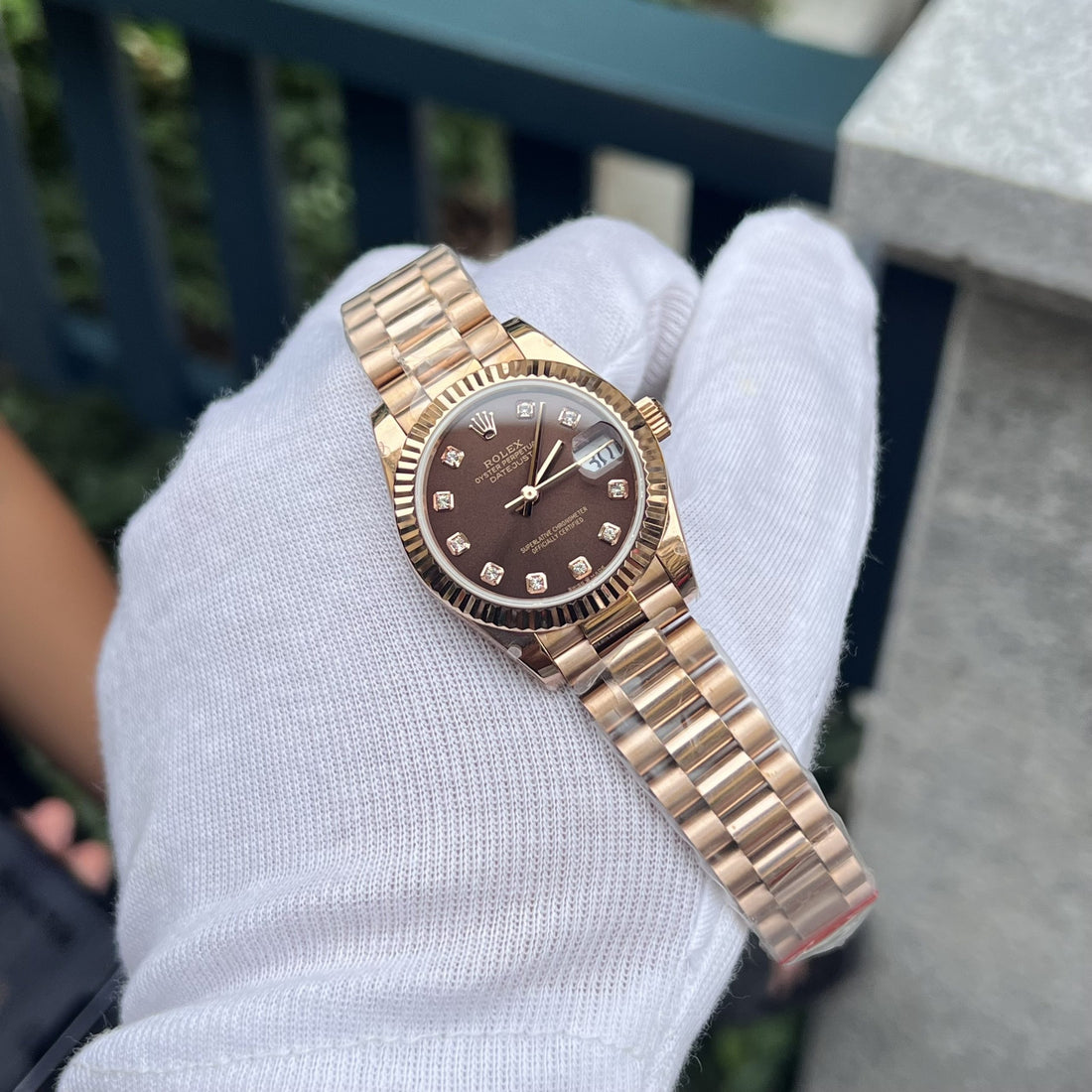 Rolex DateJust 278275 Cadran Chocolat Femme 31 mm