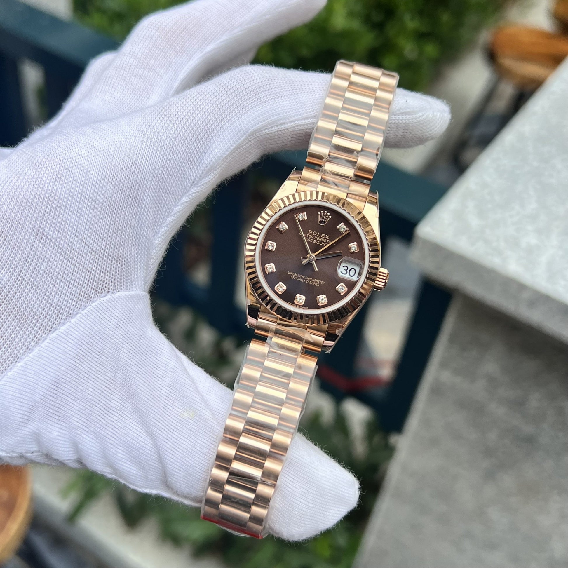 Rolex DateJust 278275 Cadran Chocolat Femme 31 mm