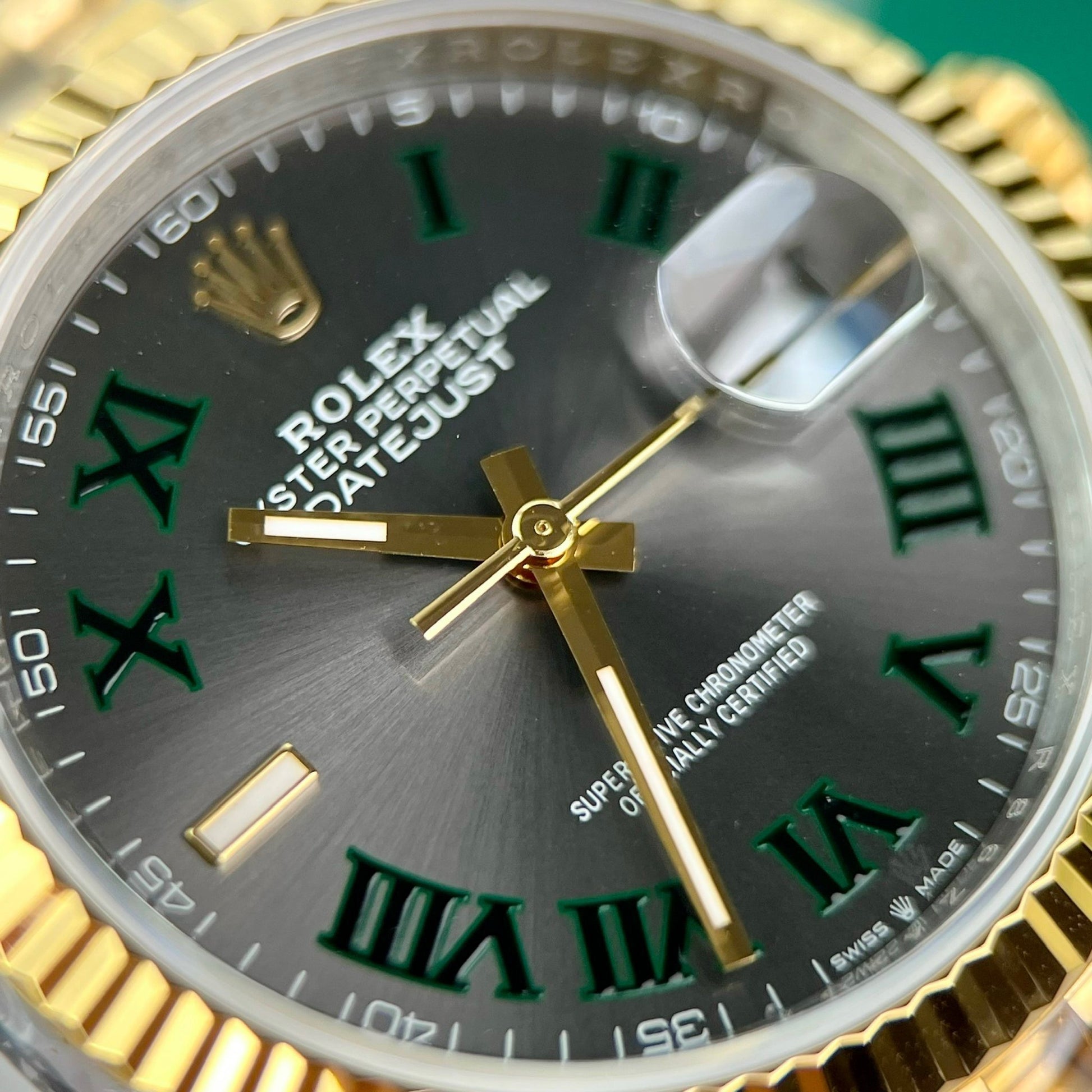 Rolex Datejust 126233 Wimbledon Cadran 36 mm
