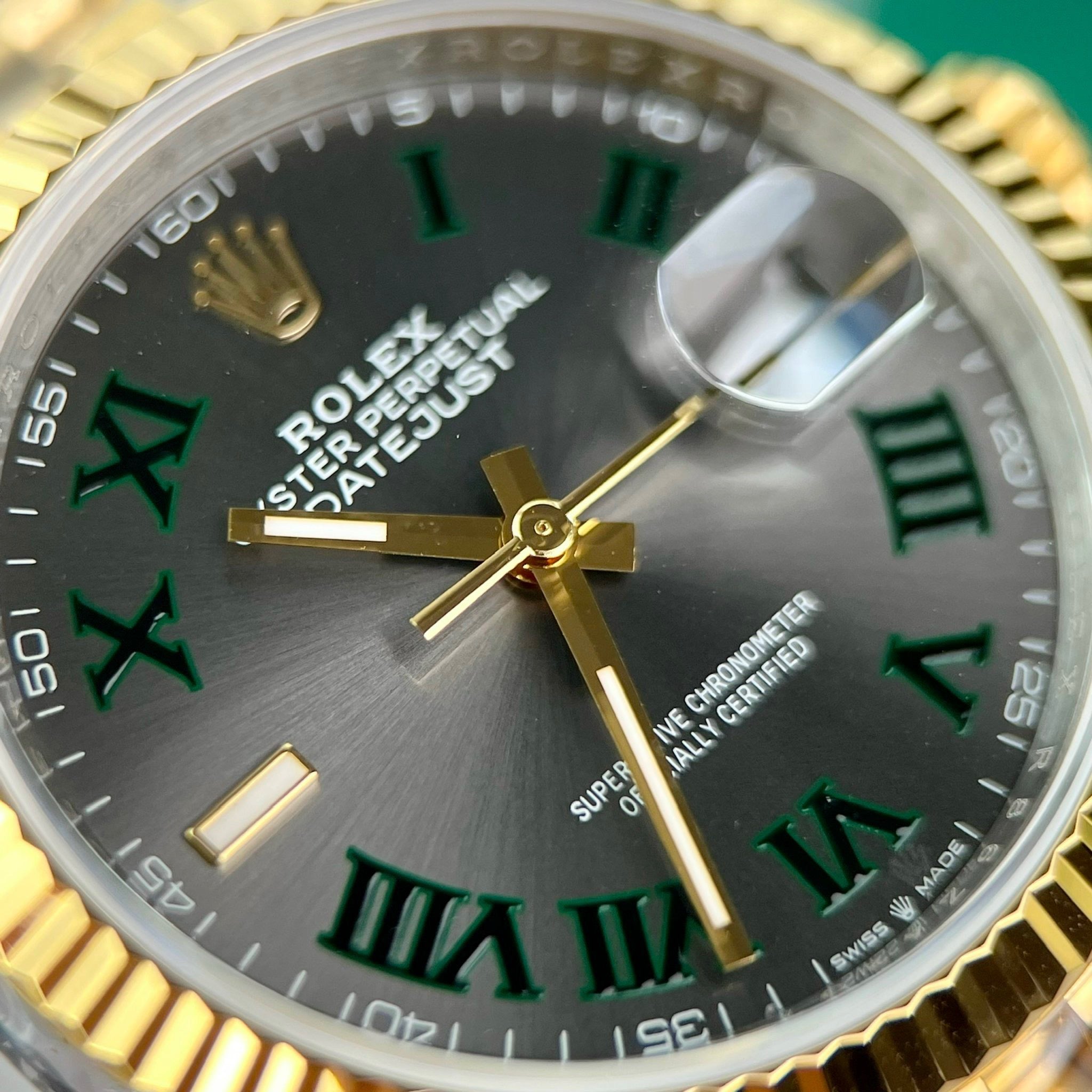 Rolex Datejust 126233 Wimbledon Cadran 36 mm
