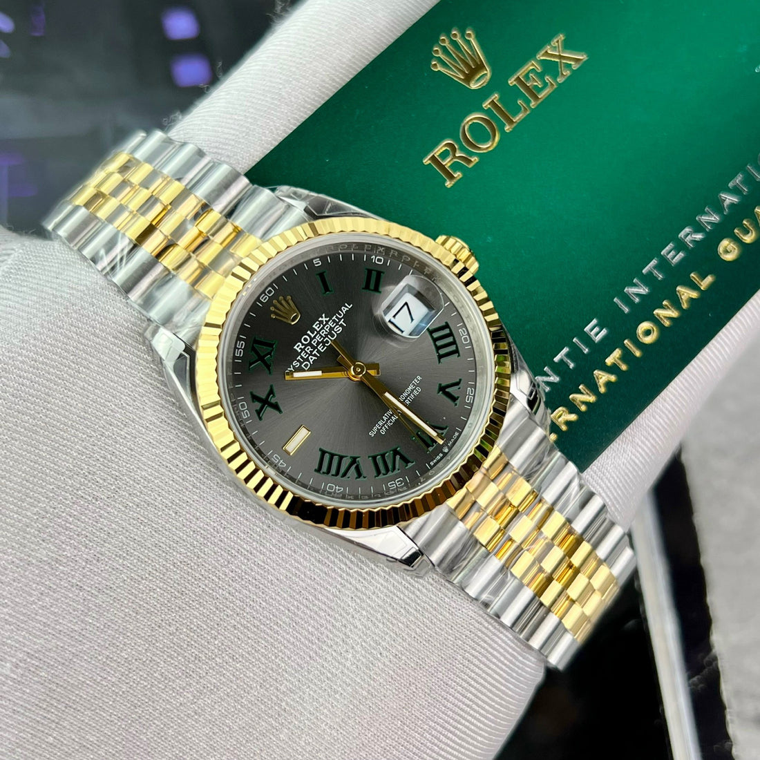 Rolex Datejust 126233 Wimbledon Cadran 36 mm