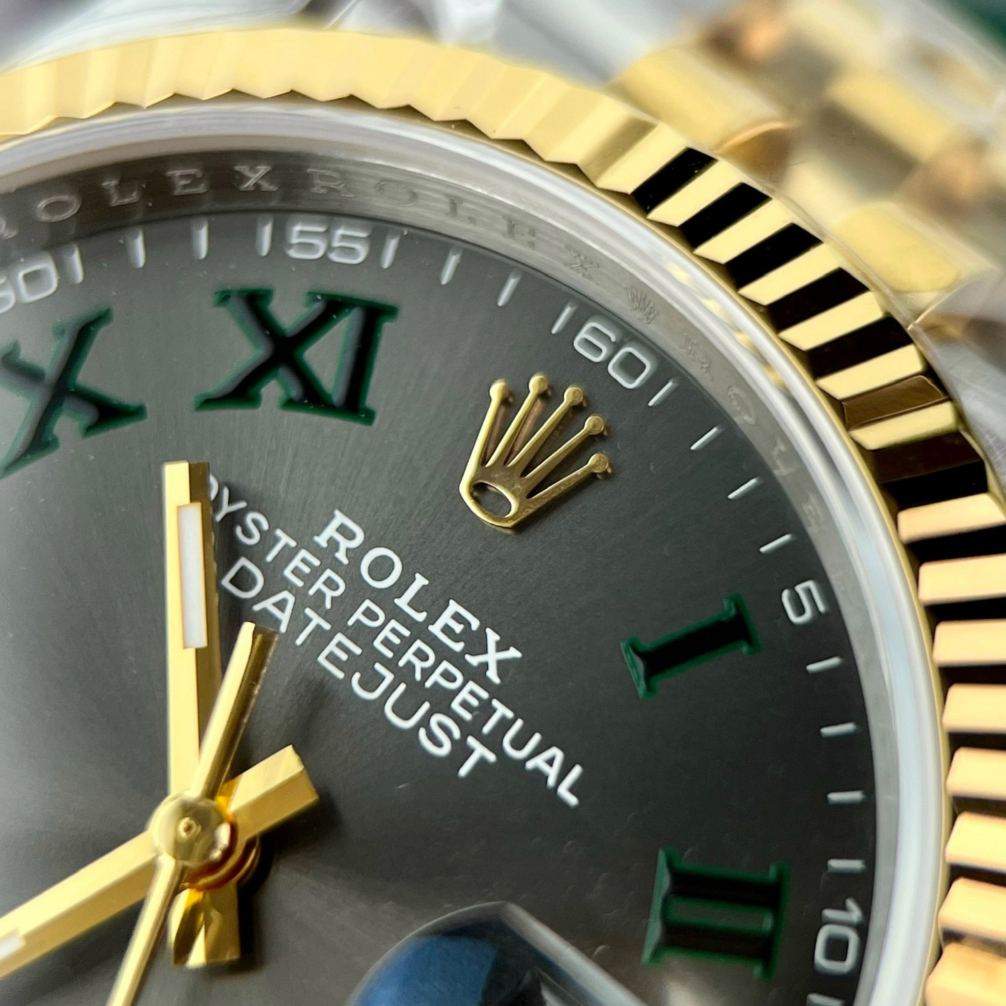 Rolex Datejust 126233 Wimbledon Cadran 36 mm