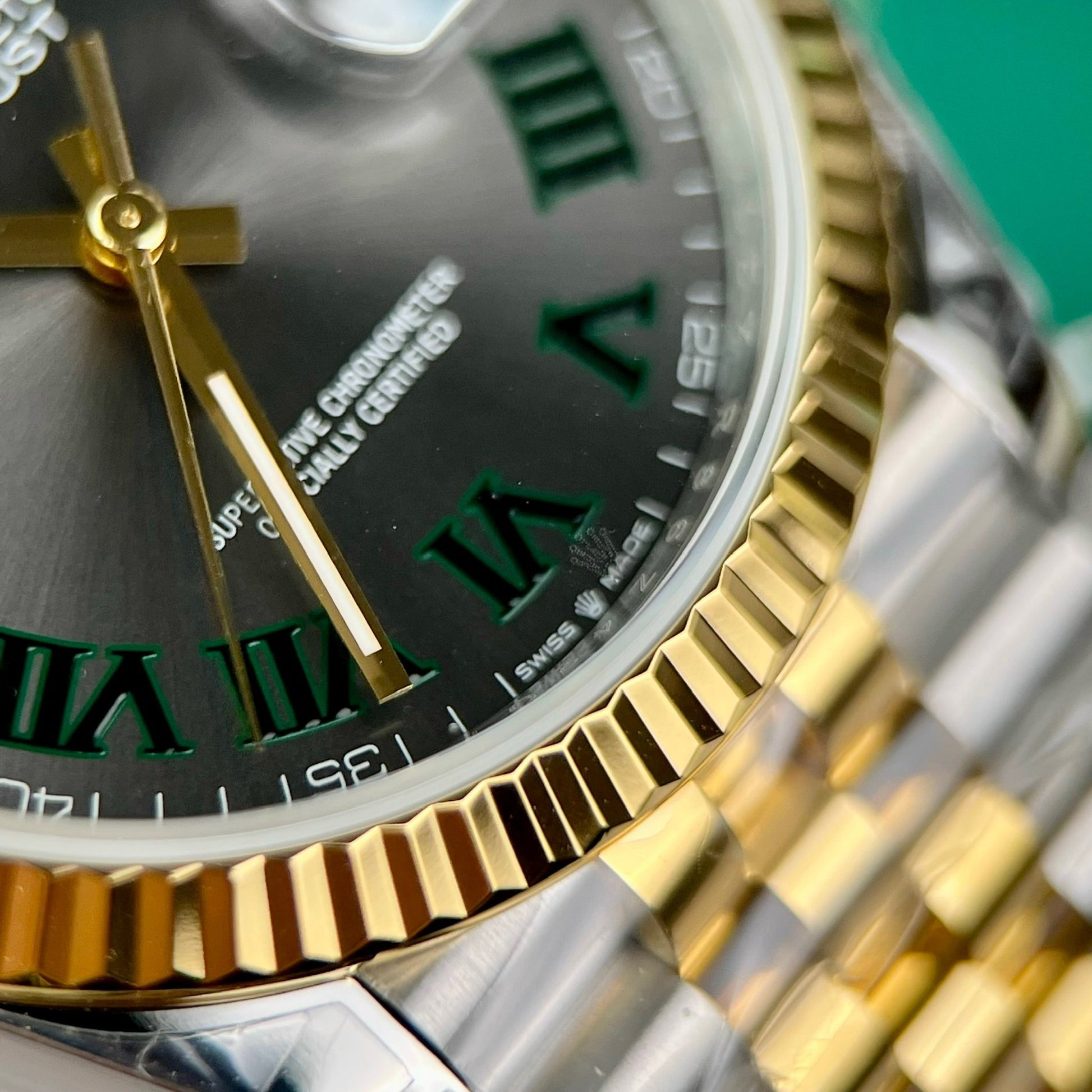 Rolex Datejust 126233 Wimbledon Cadran 36 mm