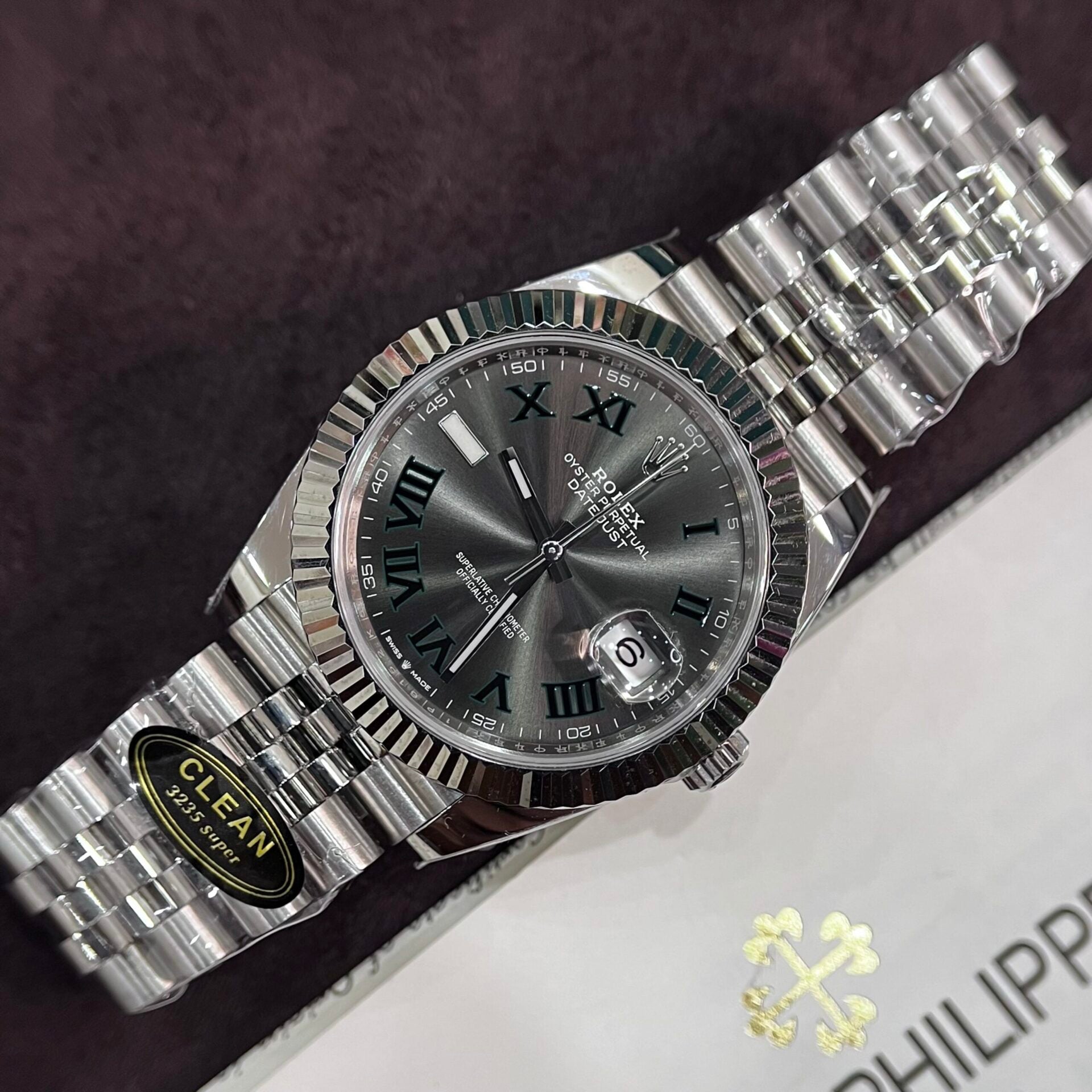 Rolex Datejust 126234 Wimbledon Dial 36mm