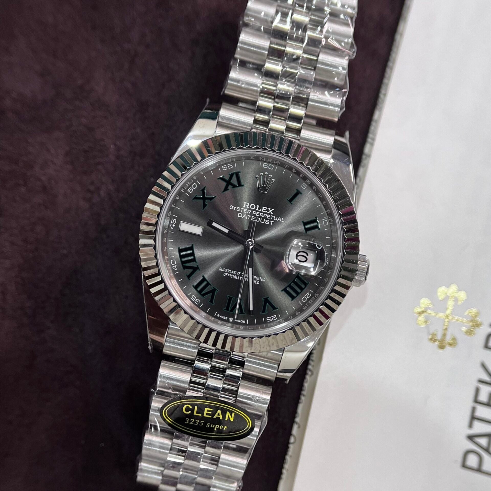 Rolex Datejust 126234 Wimbledon Dial 36mm