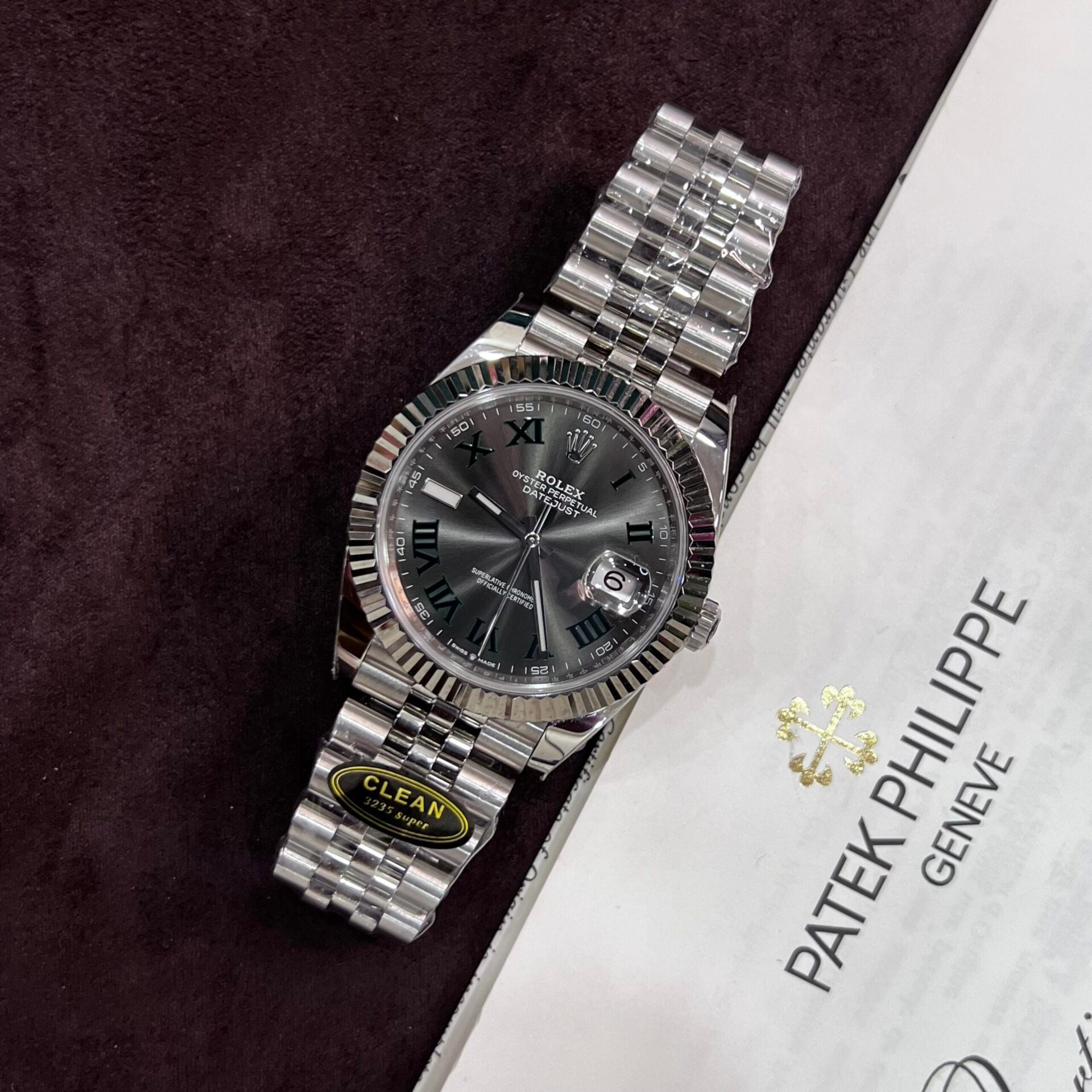 Rolex Datejust 126234 Wimbledon Dial 36mm