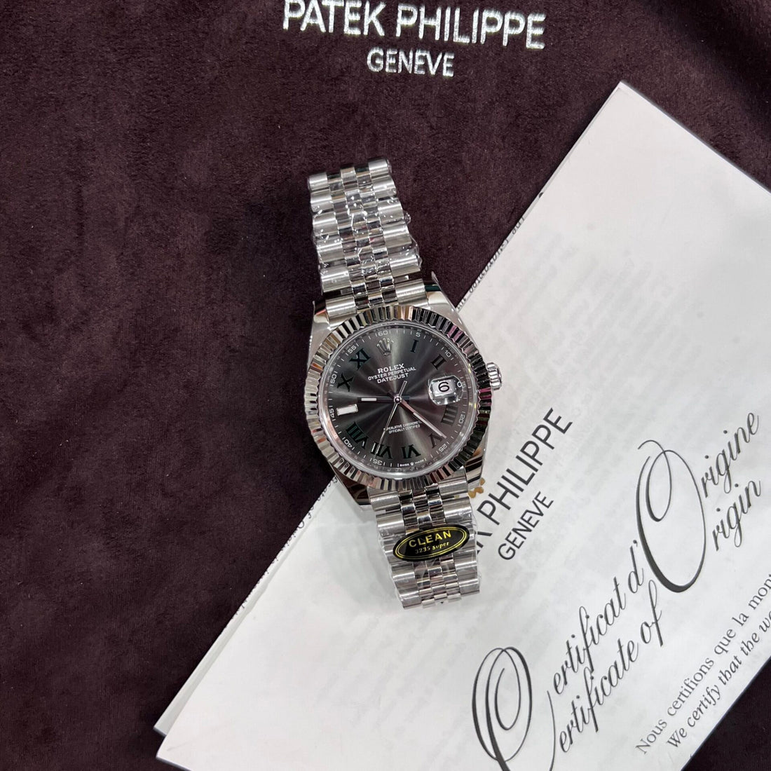 Rolex Datejust 126234 Wimbledon Dial 36mm