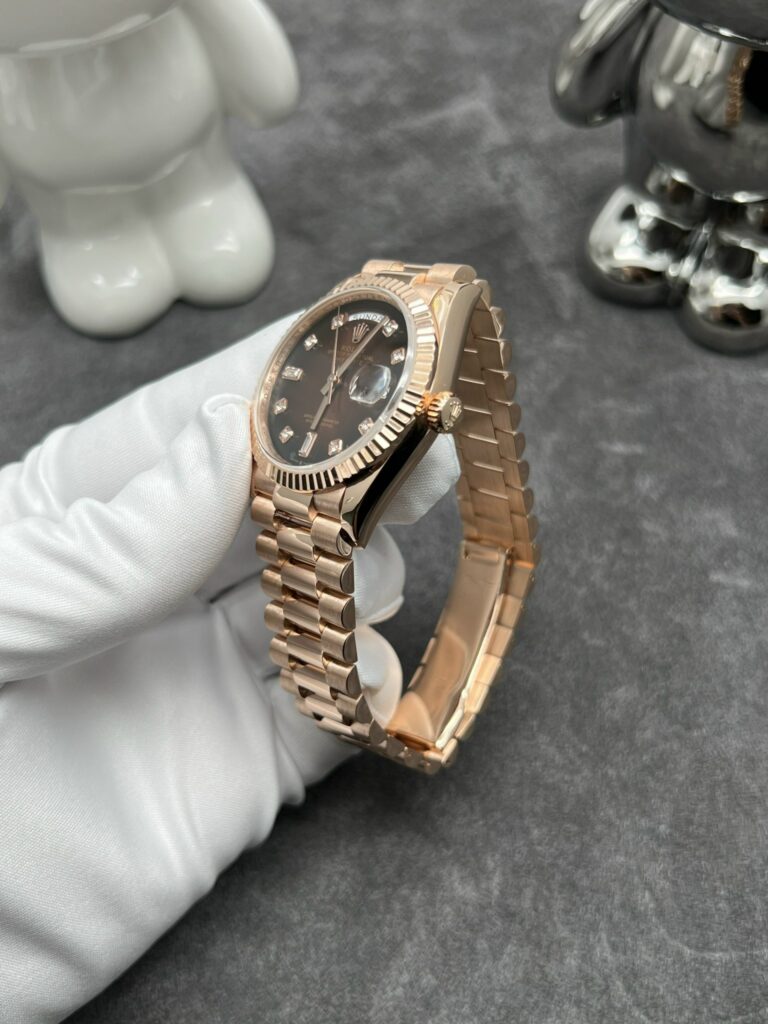 Rolex Day-Date 128235 Cadran Chocolat 36 mm