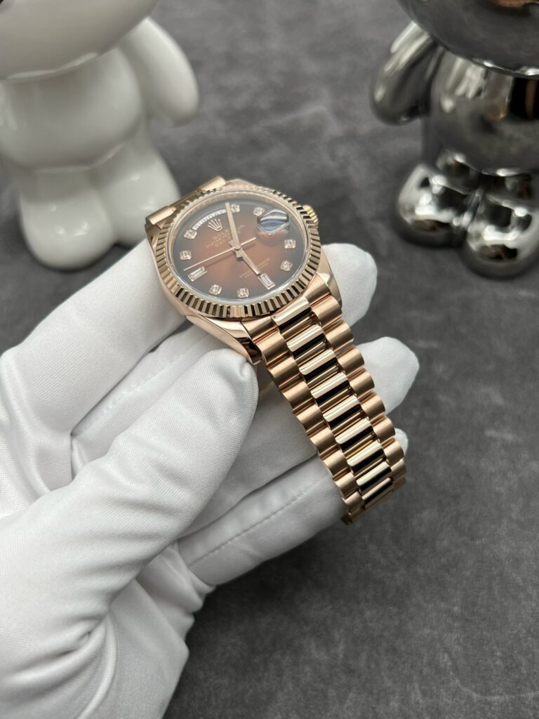 Rolex Day-Date 128235 Cadran Chocolat 36 mm