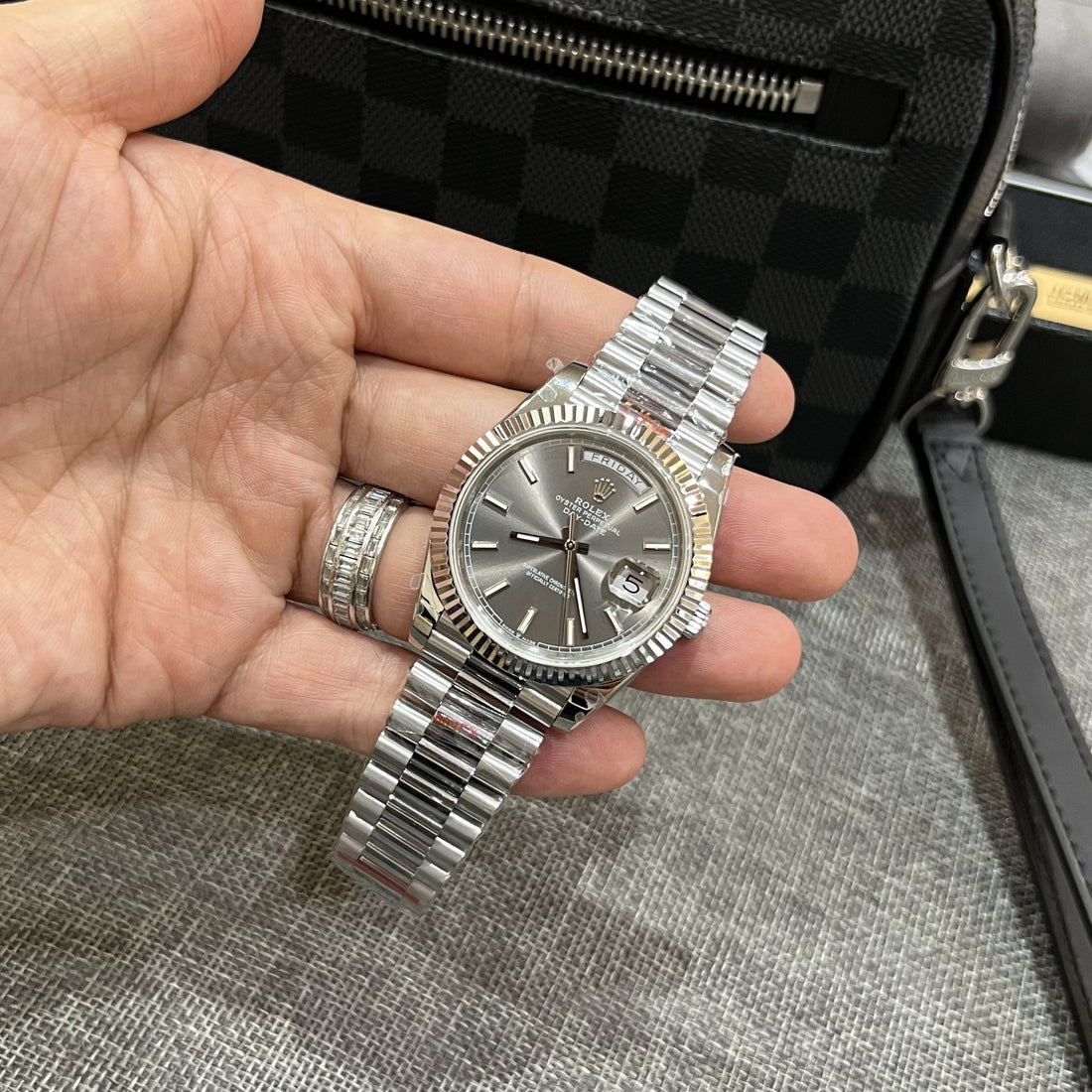Rolex Day-Date 228236 Cadran Gris 40 mm