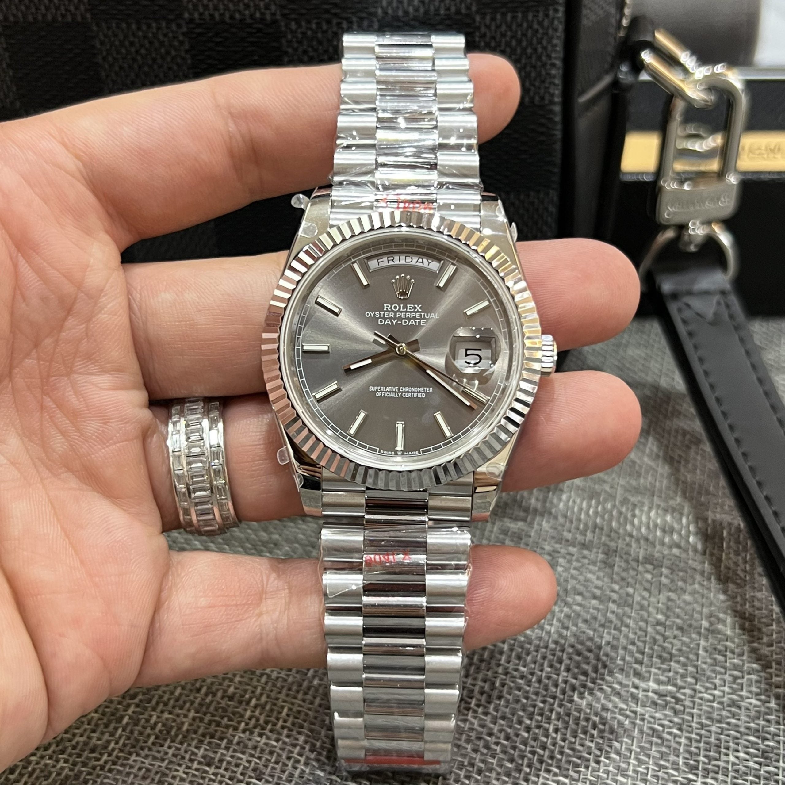 Rolex Day-Date 228236 Cadran Gris 40 mm