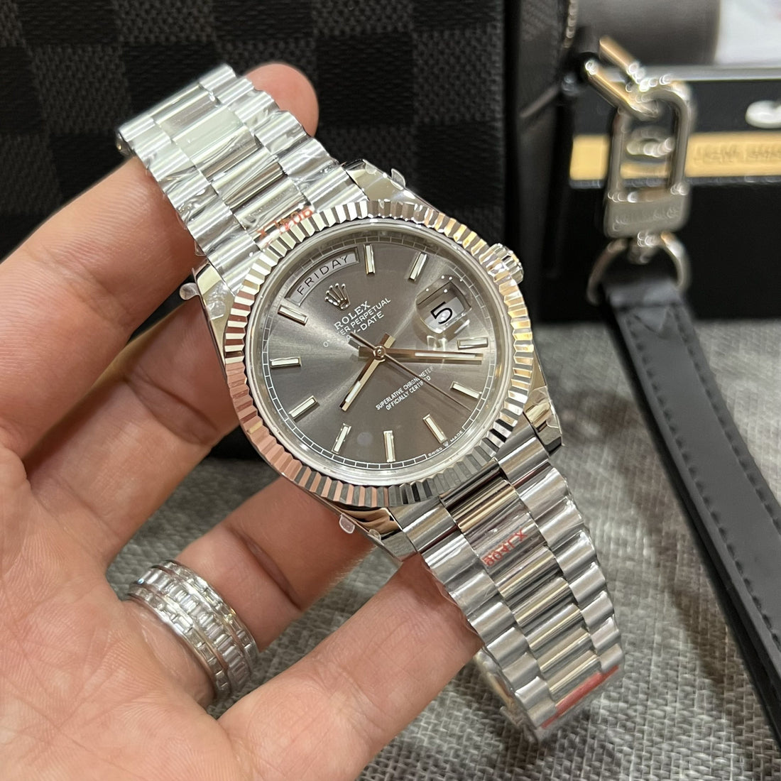 Rolex Day-Date 228236 Cadran Gris 40 mm