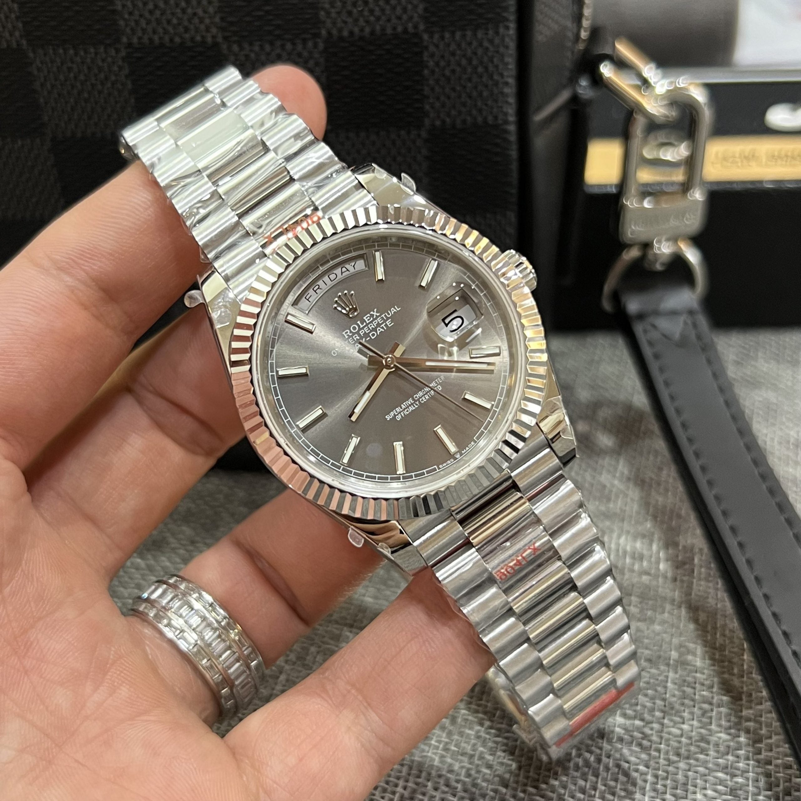 Rolex Day-Date 228236 Cadran Gris 40 mm