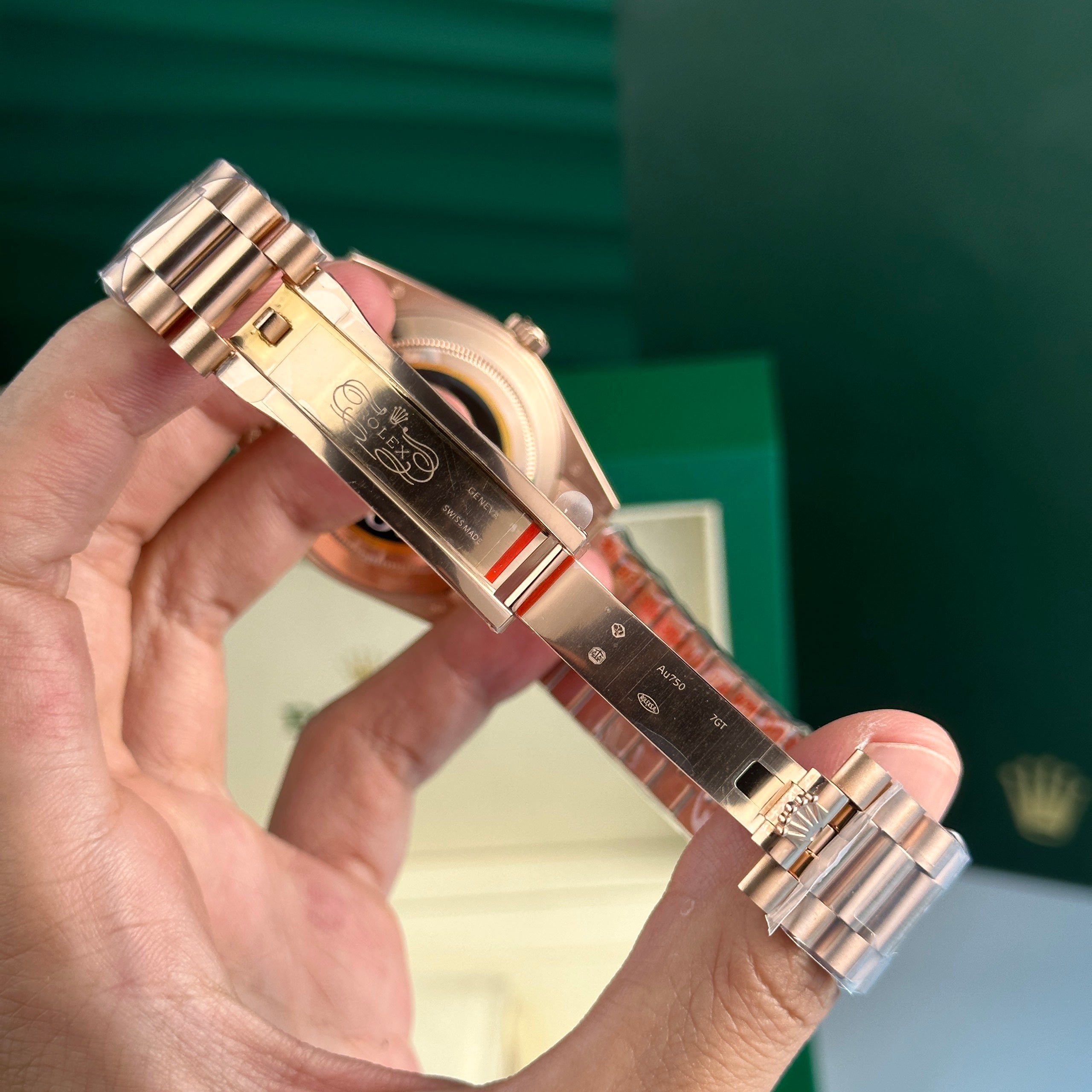 Rolex Day-Date Everose 228235 Cadran Ombre Gris 40mm