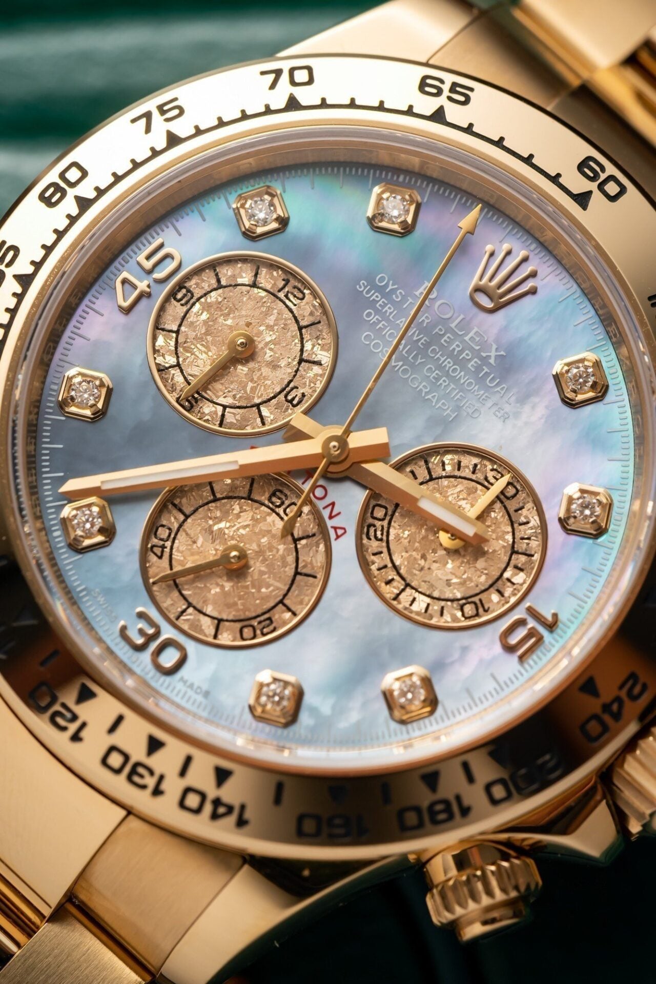 Rolex Daytona 116508 Cadran Nacre & Moissanite 40mm