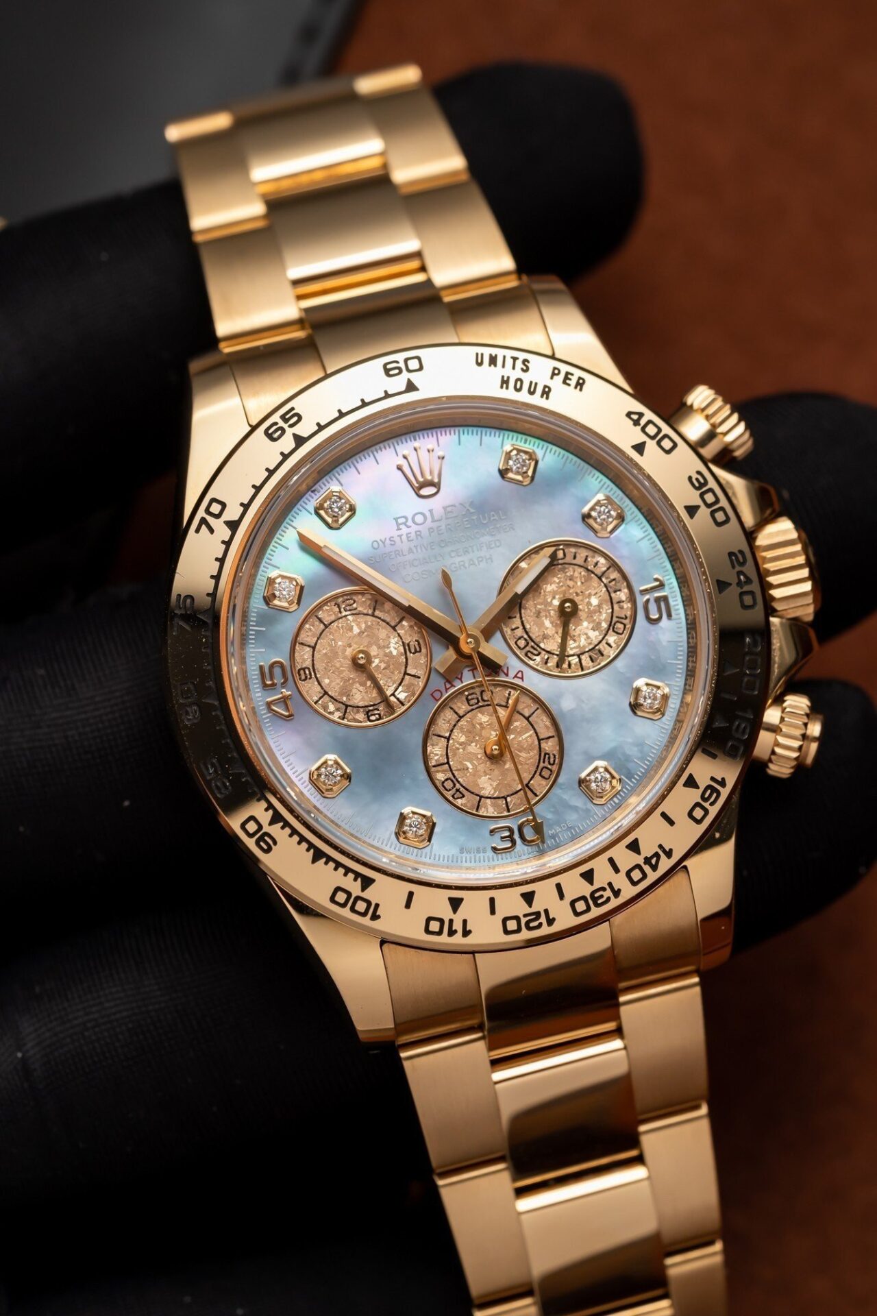 Rolex Daytona 116508 Cadran Nacre & Moissanite 40mm