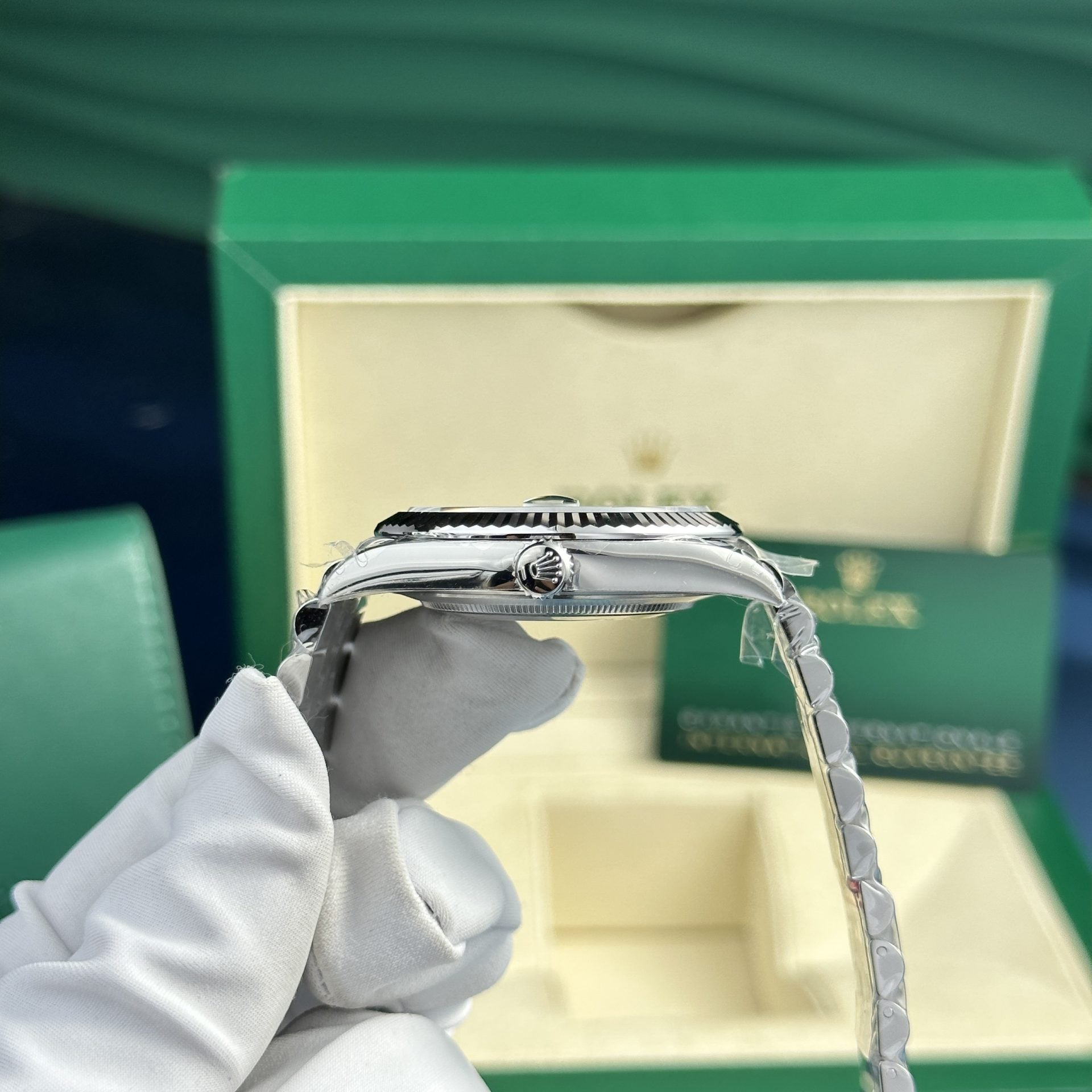 Rolex DateJust 126334 Cadran vert 41 mm