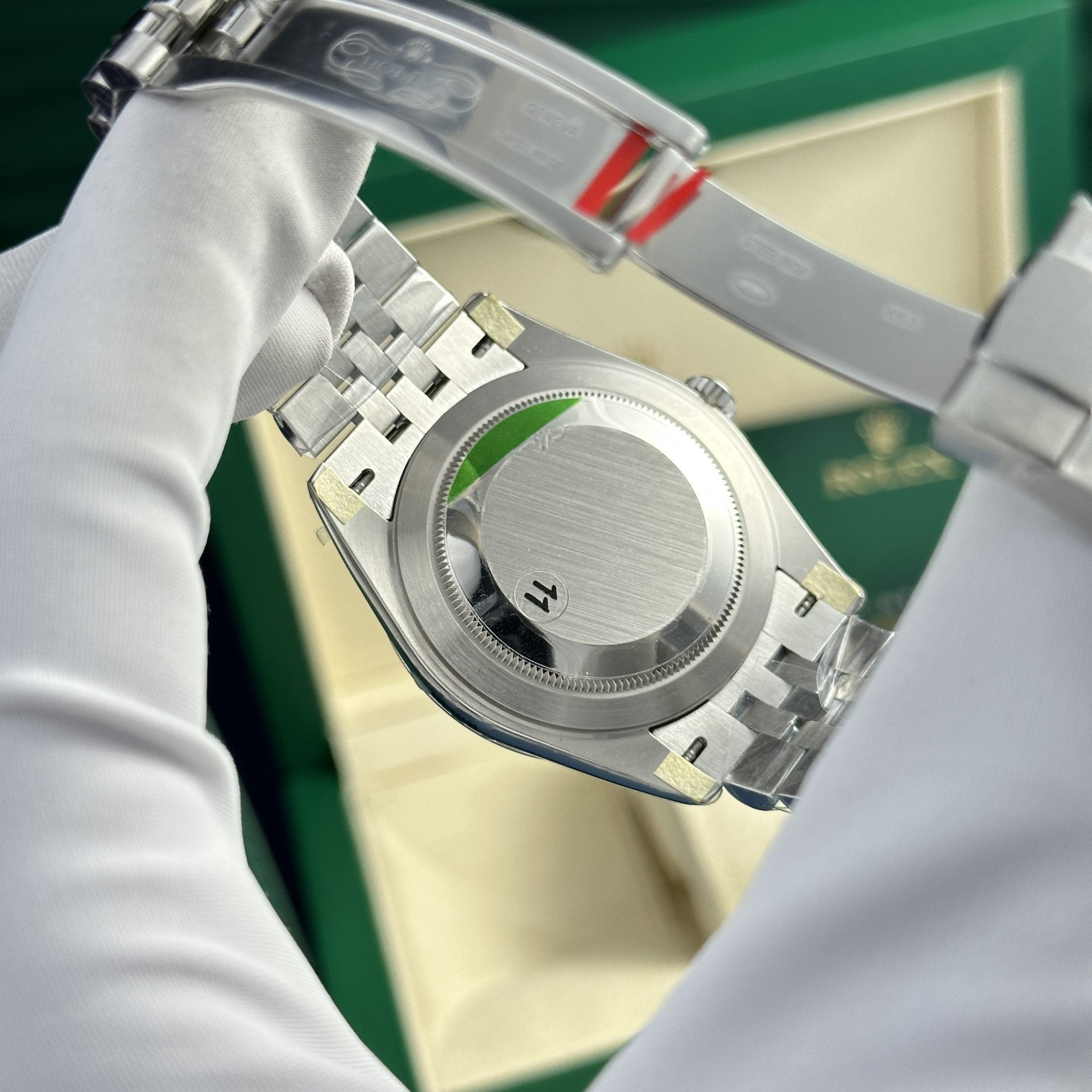 Rolex DateJust 126334 Cadran vert 41 mm