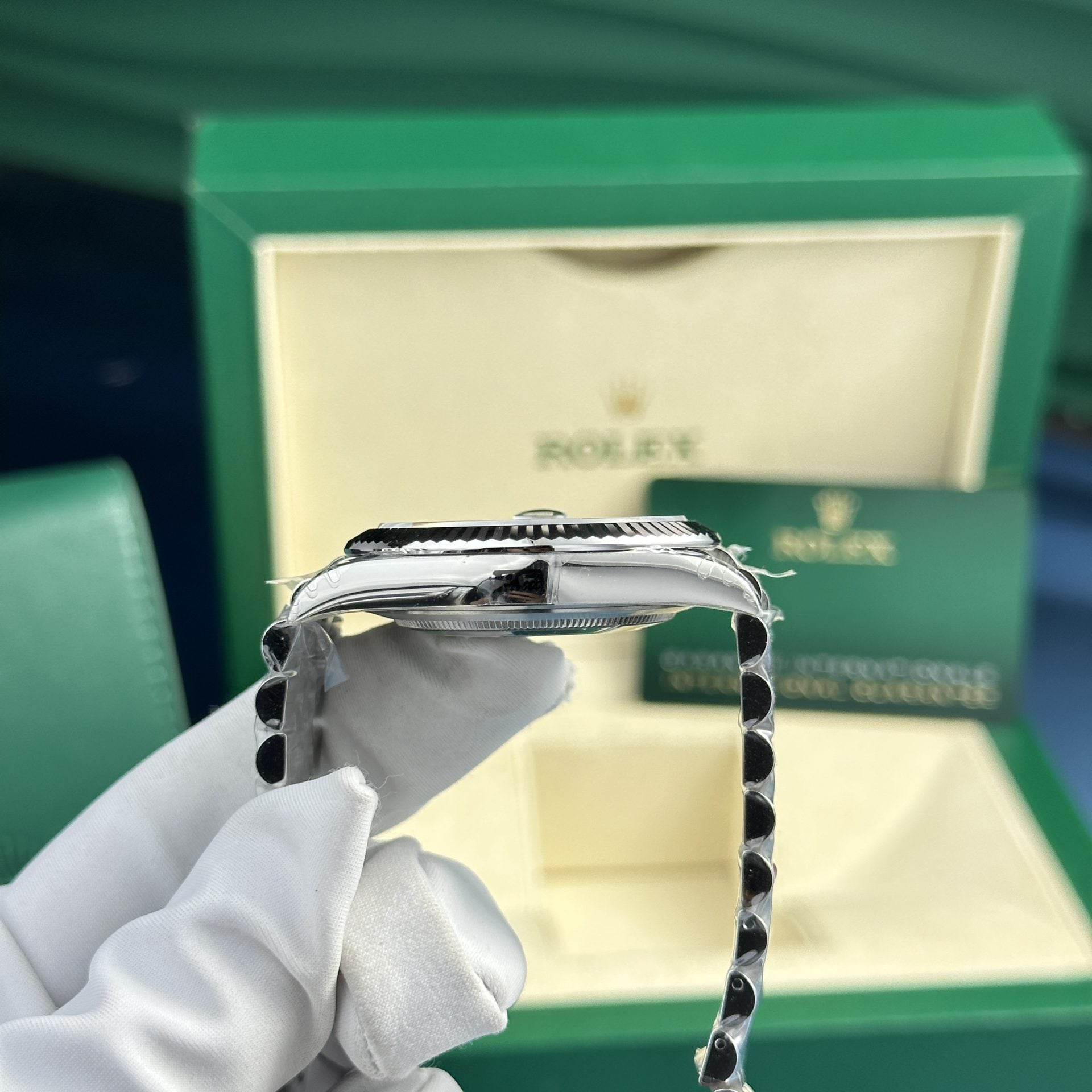 Rolex DateJust 126334 Cadran vert 41 mm