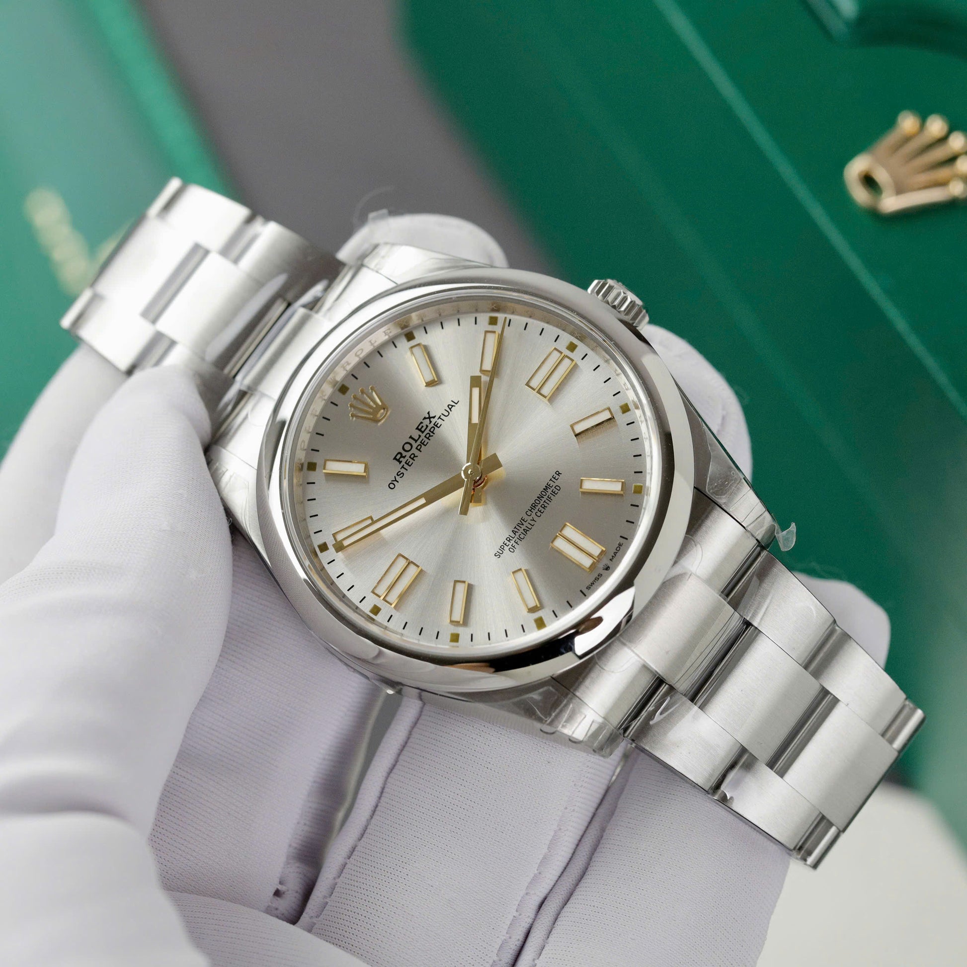 Rolex Oyster Perpetual 124300 Cadran Argent 41 mm