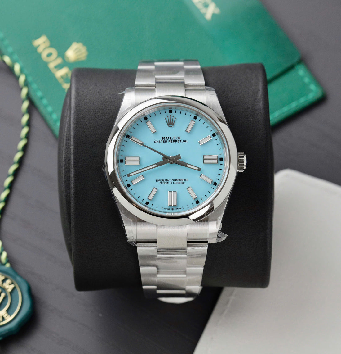 Rolex Oyster Perpetual 124300 Ice Dial 41 mm