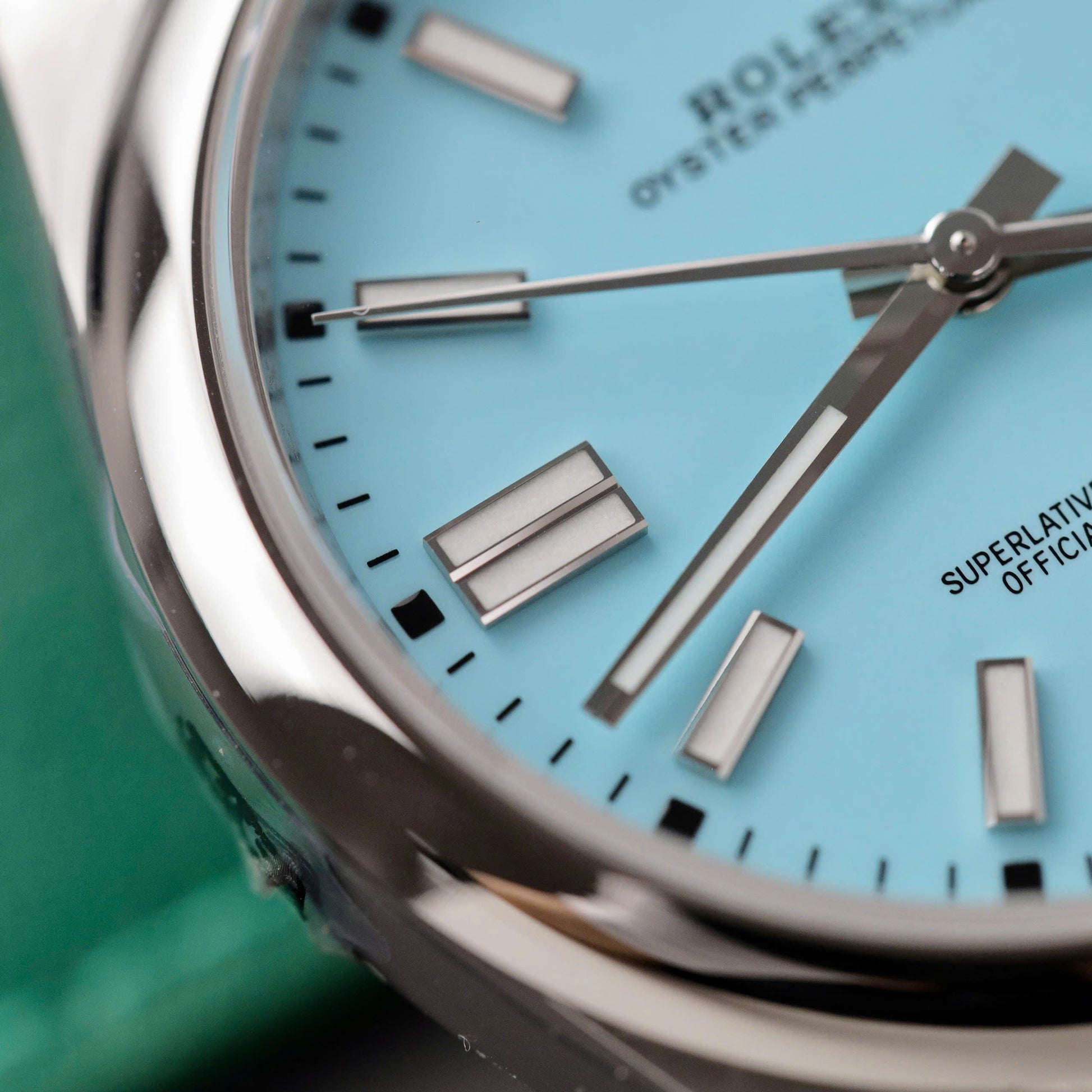 Rolex Oyster Perpetual 124300 Ice Dial 41 mm