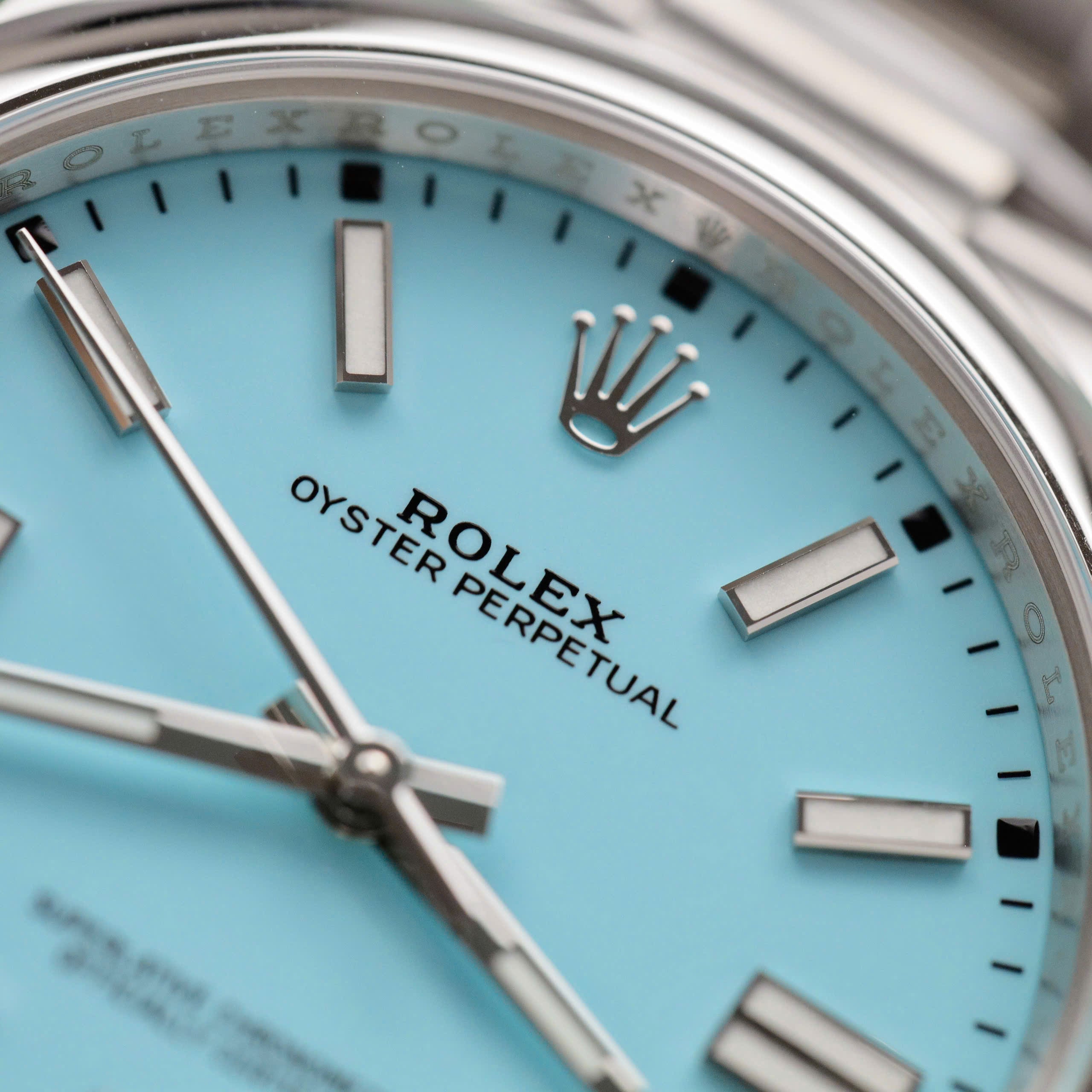 Rolex Oyster Perpetual 124300 Ice Dial 41 mm