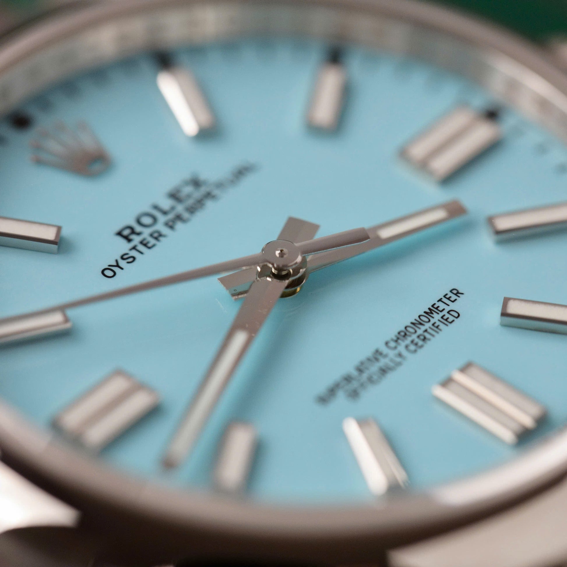 Rolex Oyster Perpetual 124300 Ice Dial 41 mm