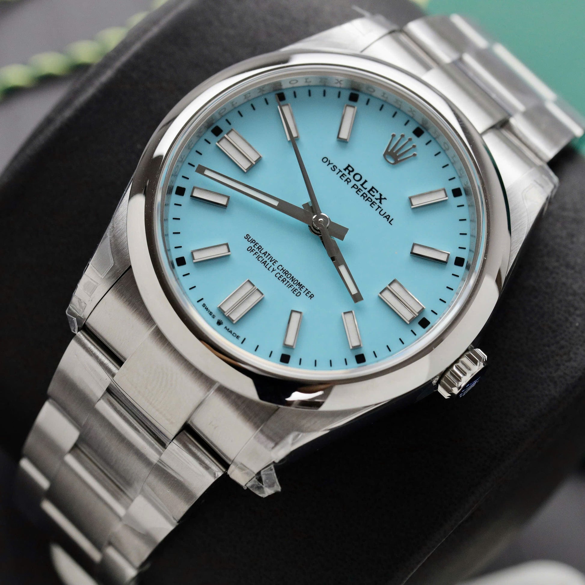 Rolex Oyster Perpetual 124300 Ice Dial 41 mm