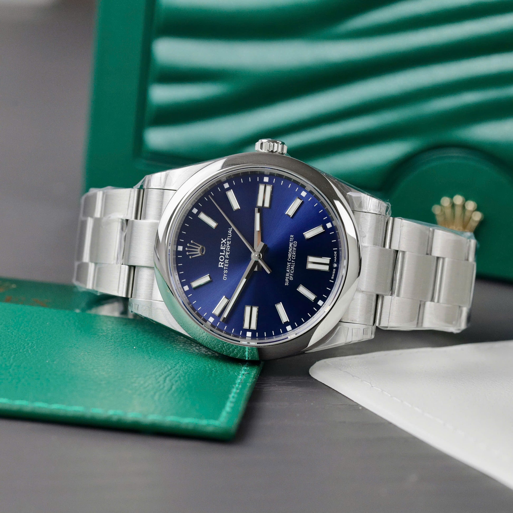 Rolex Oyster Perpetual 124300 Cadran Bleu 41 mm
