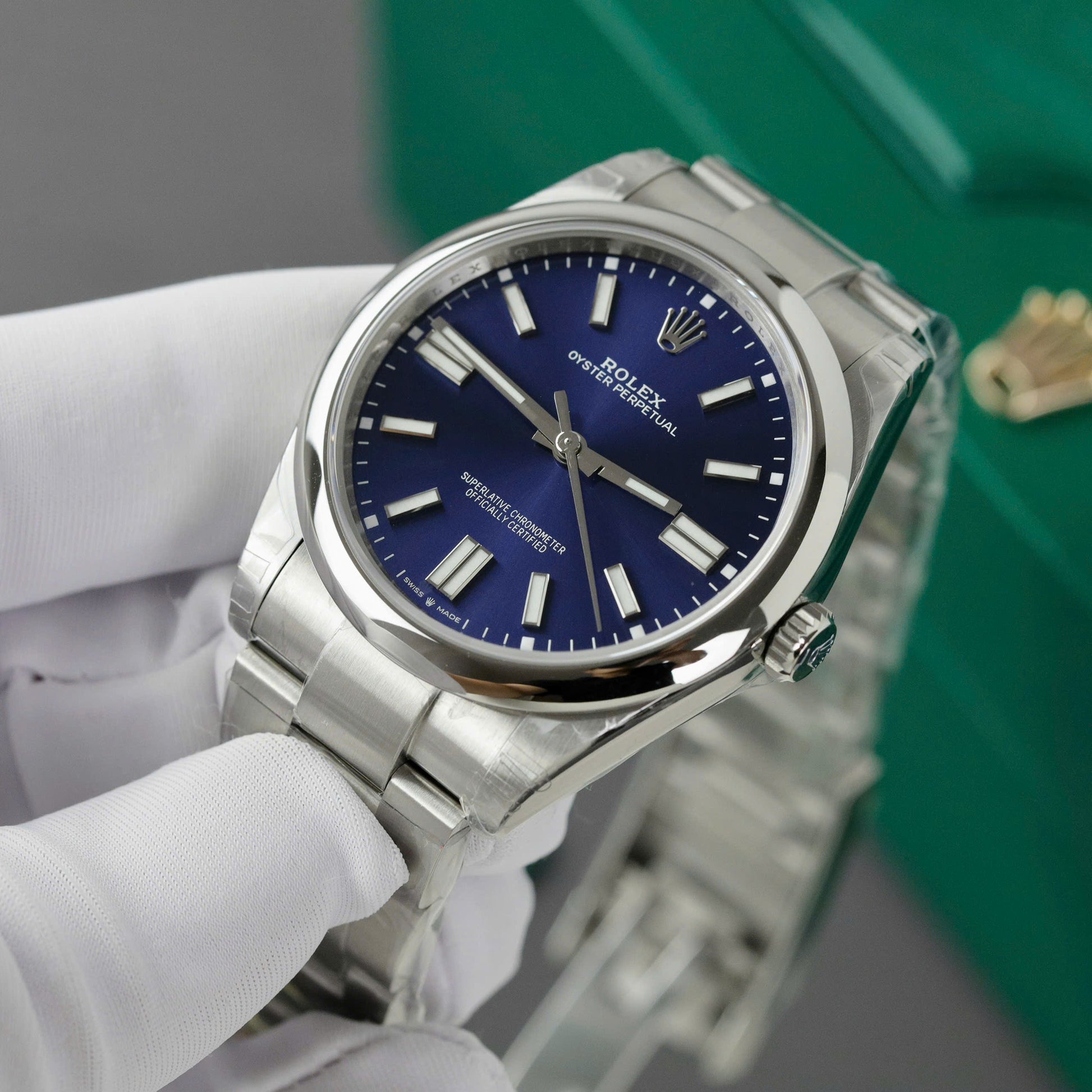 Rolex Oyster Perpetual 124300 Cadran Bleu 41 mm