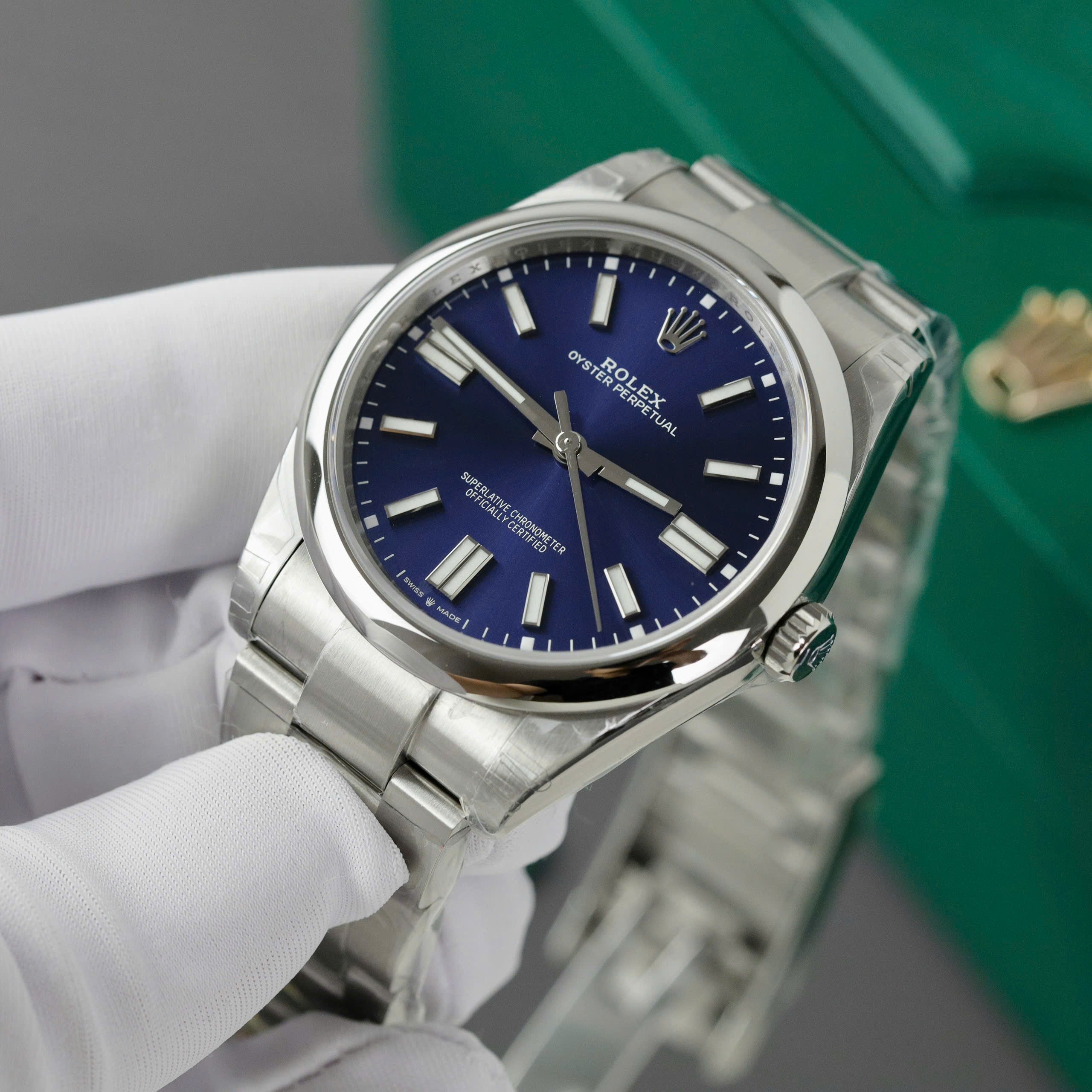 Rolex Oyster Perpetual 124300 Cadran Bleu 41 mm