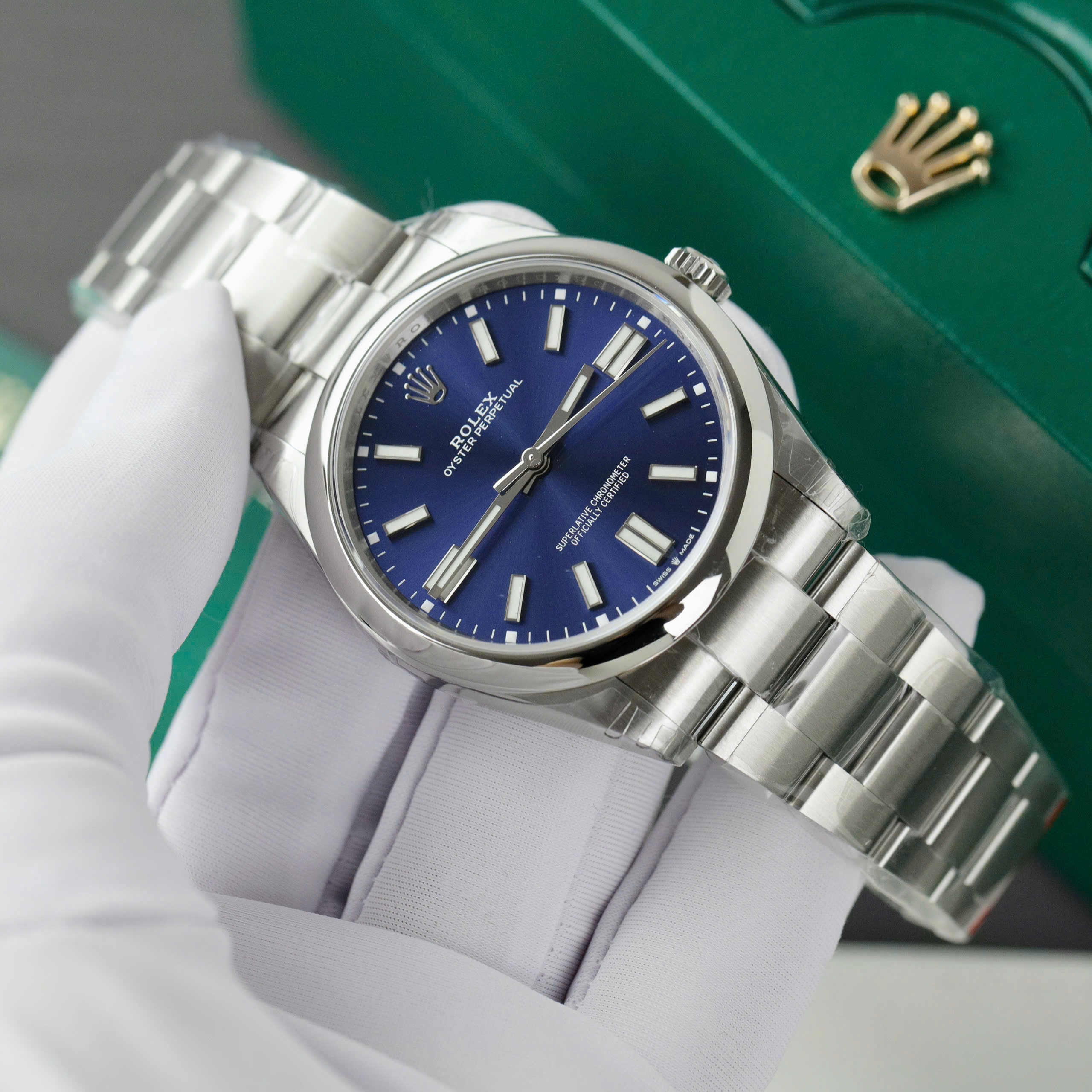 Rolex Oyster Perpetual 124300 Cadran Bleu 41 mm