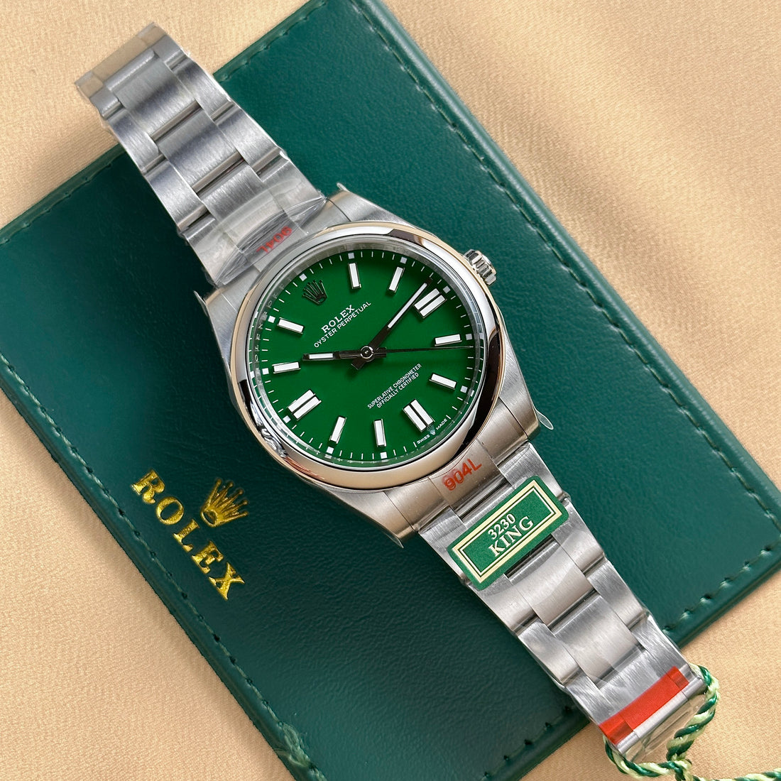 Rolex Oyster Perpetual 124300 Cadran Vert 41mm