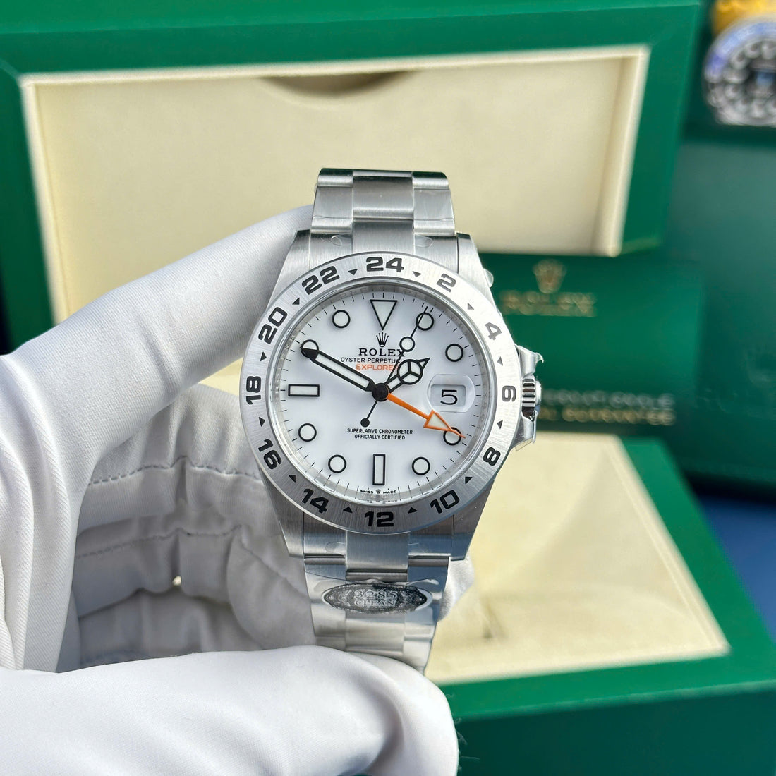 Rolex Explorer II 216570 Cadran Blanc 42mm