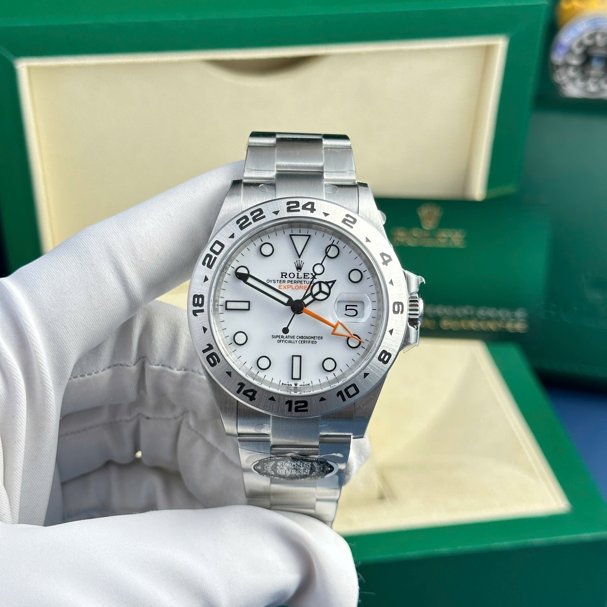 Rolex Explorer II 216570 Cadran Blanc 42mm
