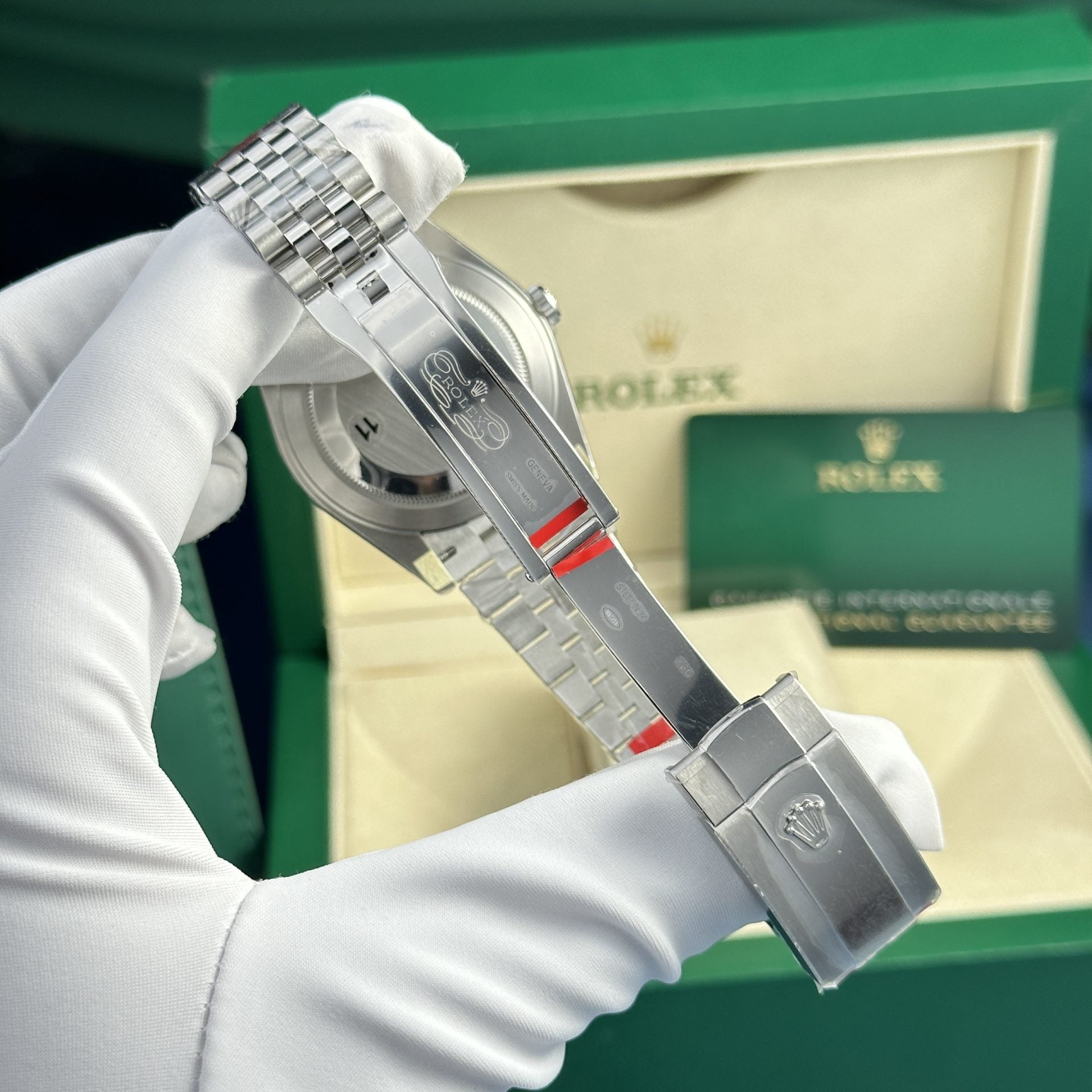 Rolex DateJust 126334 Cadran vert 41 mm