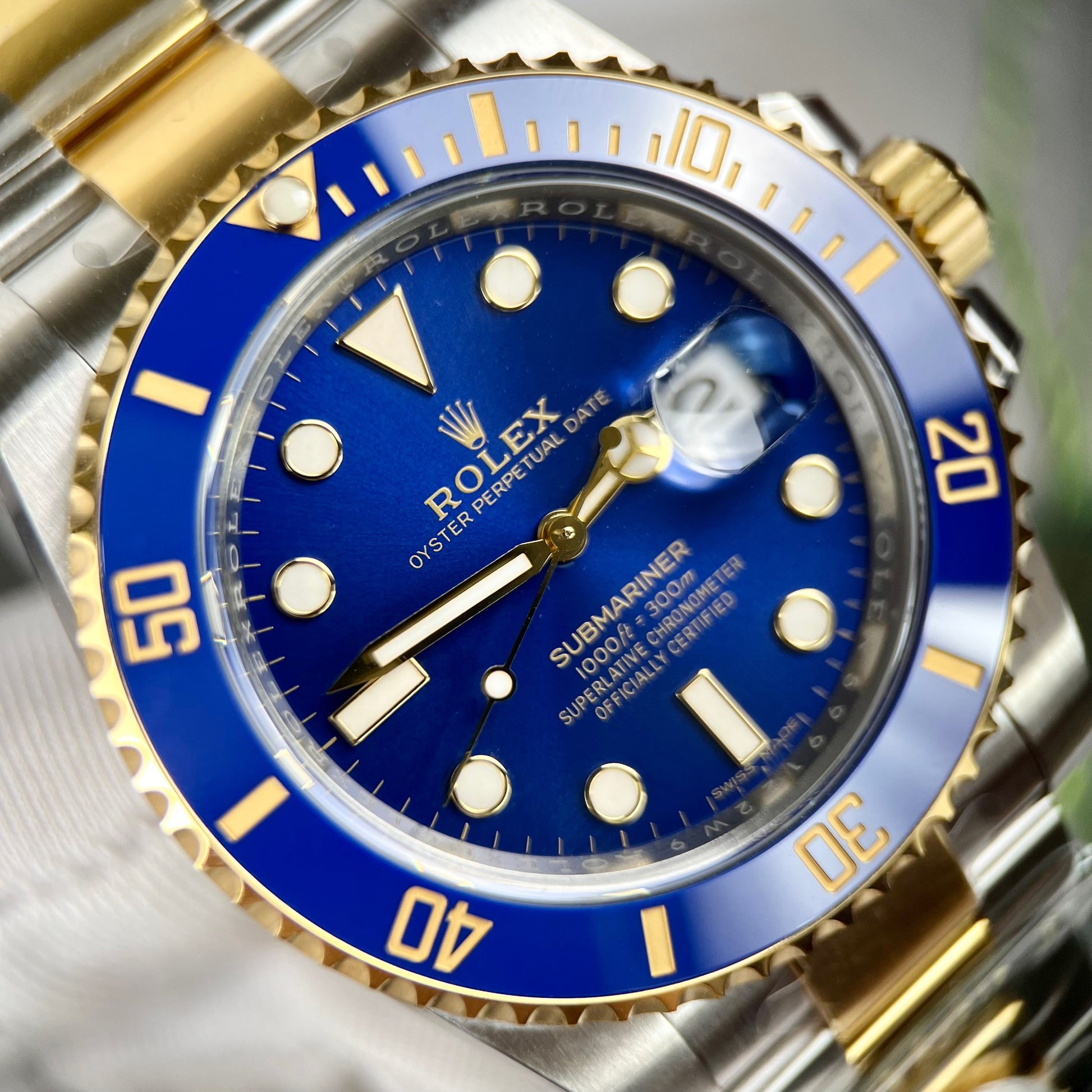 Rolex Submariner 116613LB Cadran Bleu 40 mm