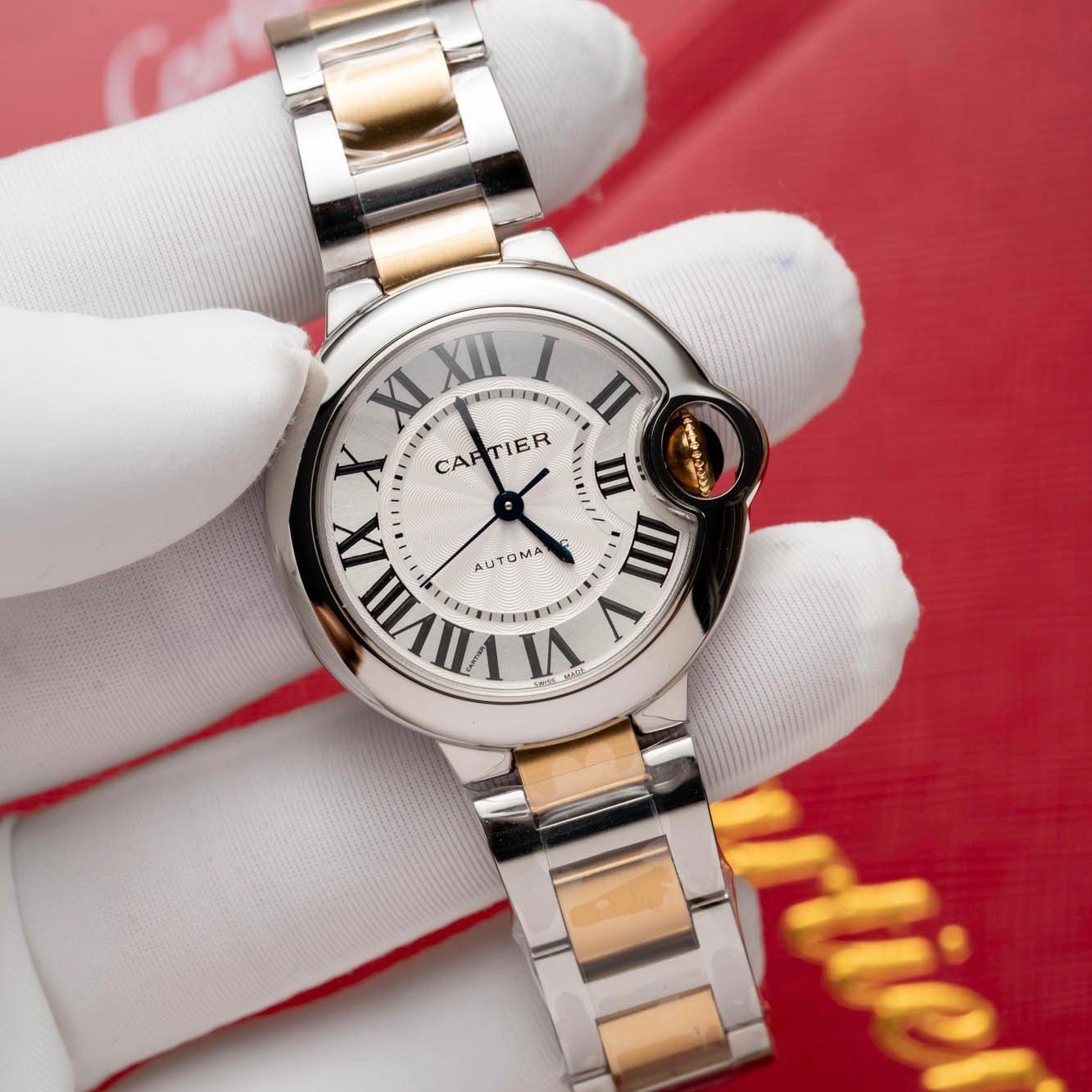 CARTIER BALLON BLEU DE 33 MM - Montre Cartier - Femme - VEM748