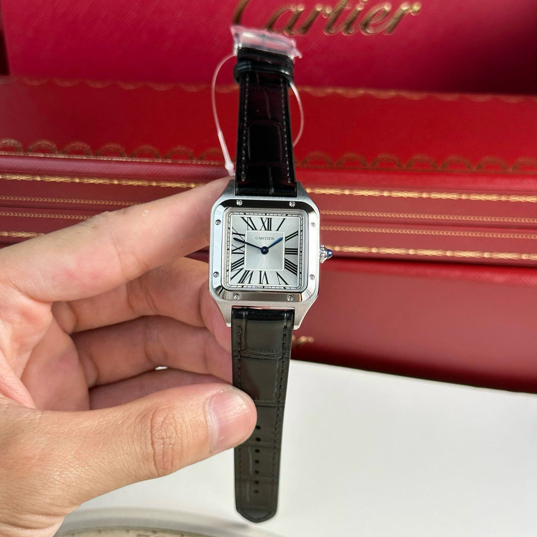 CARTIER SANTOS DUMONT 27 MM - Montre Cartier - Femme - VEM718