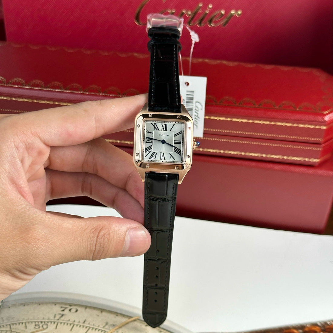 CARTIER SANTOS DUMONT 27 MM - Montre Cartier - Femme - VEM720