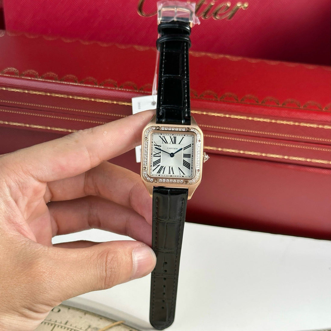 CARTIER SANTOS DUMONT 27 MM - Montre Cartier - Femme - VEM721