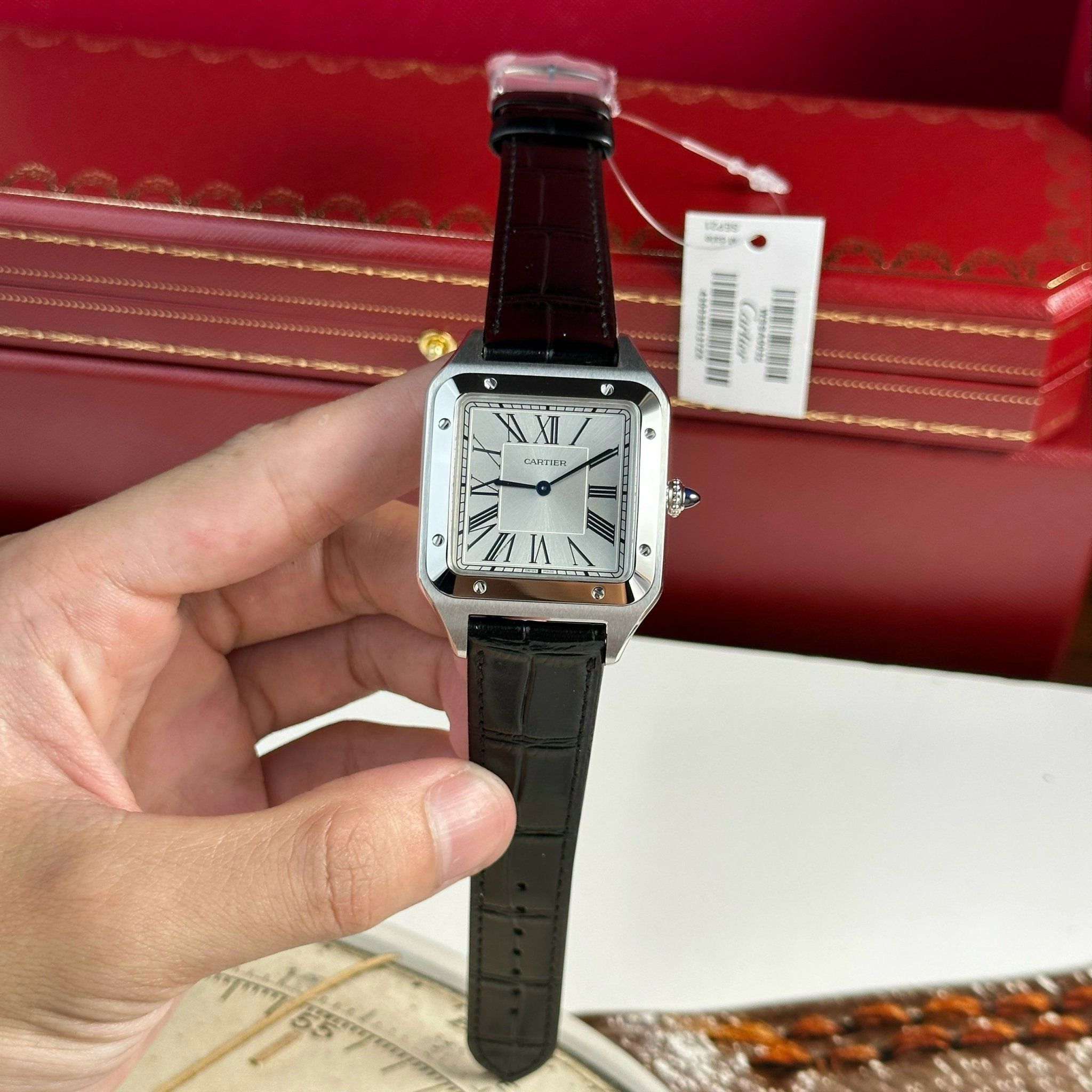 CARTIER SANTOS DUMONT 31 MM - Montre Cartier - Homme - VEM676